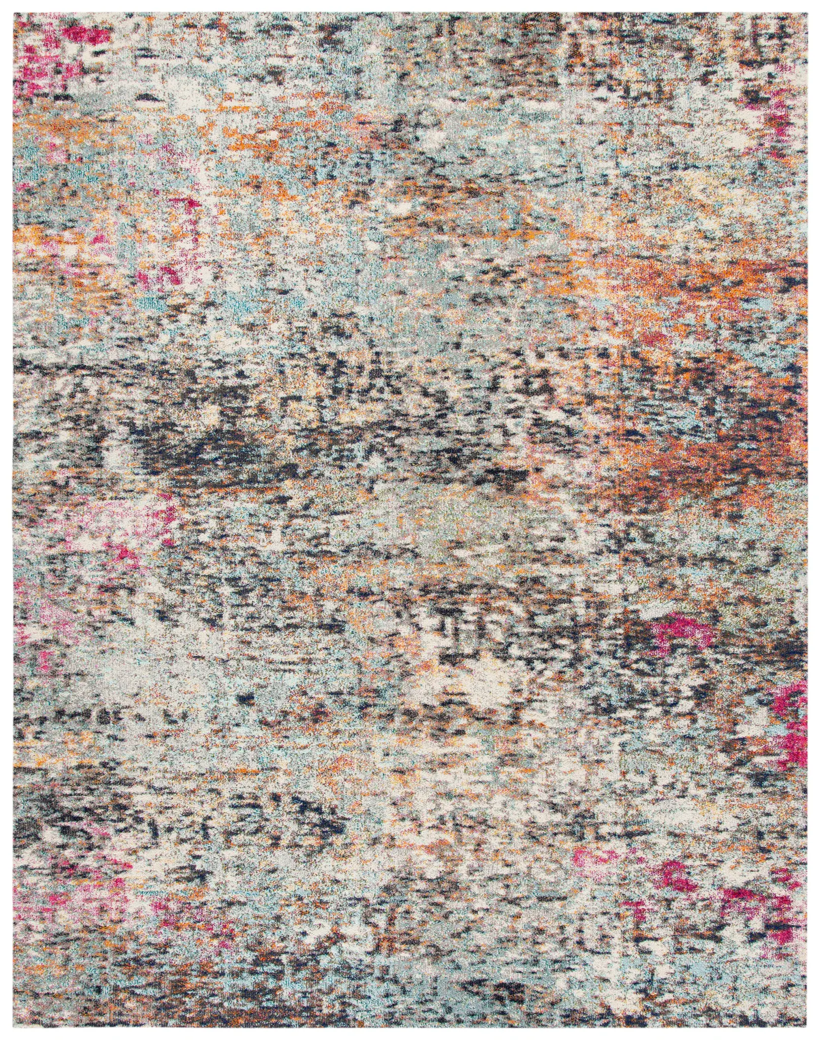 Madison Distressed Abstract Rug