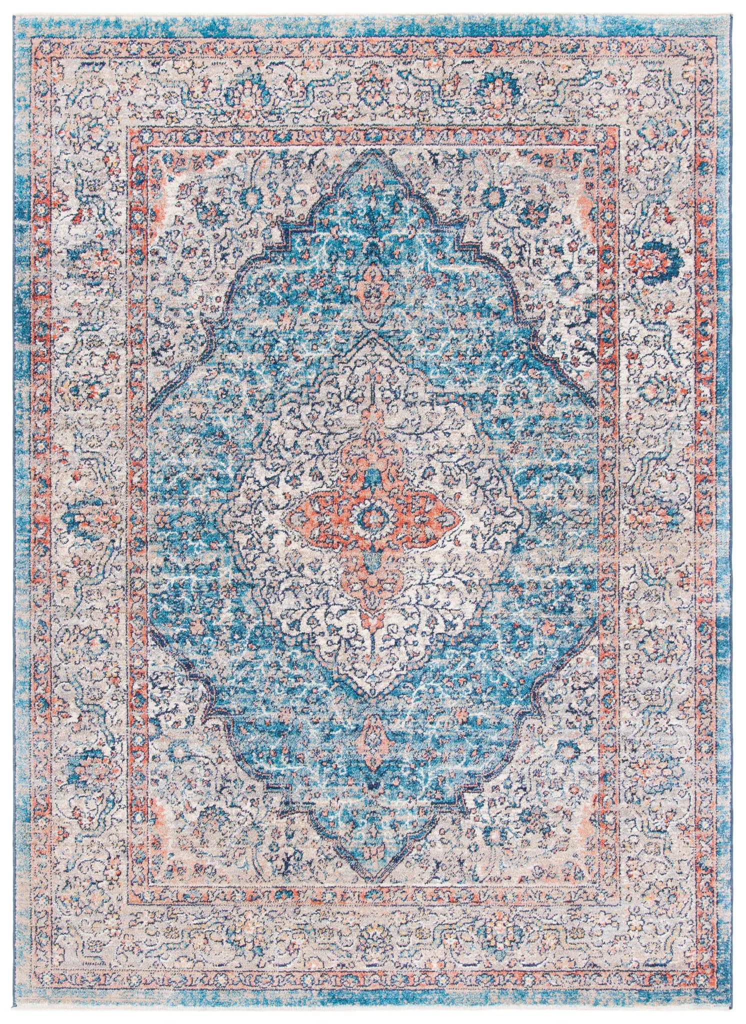 Madison Vintage Floral Medallion Rug
