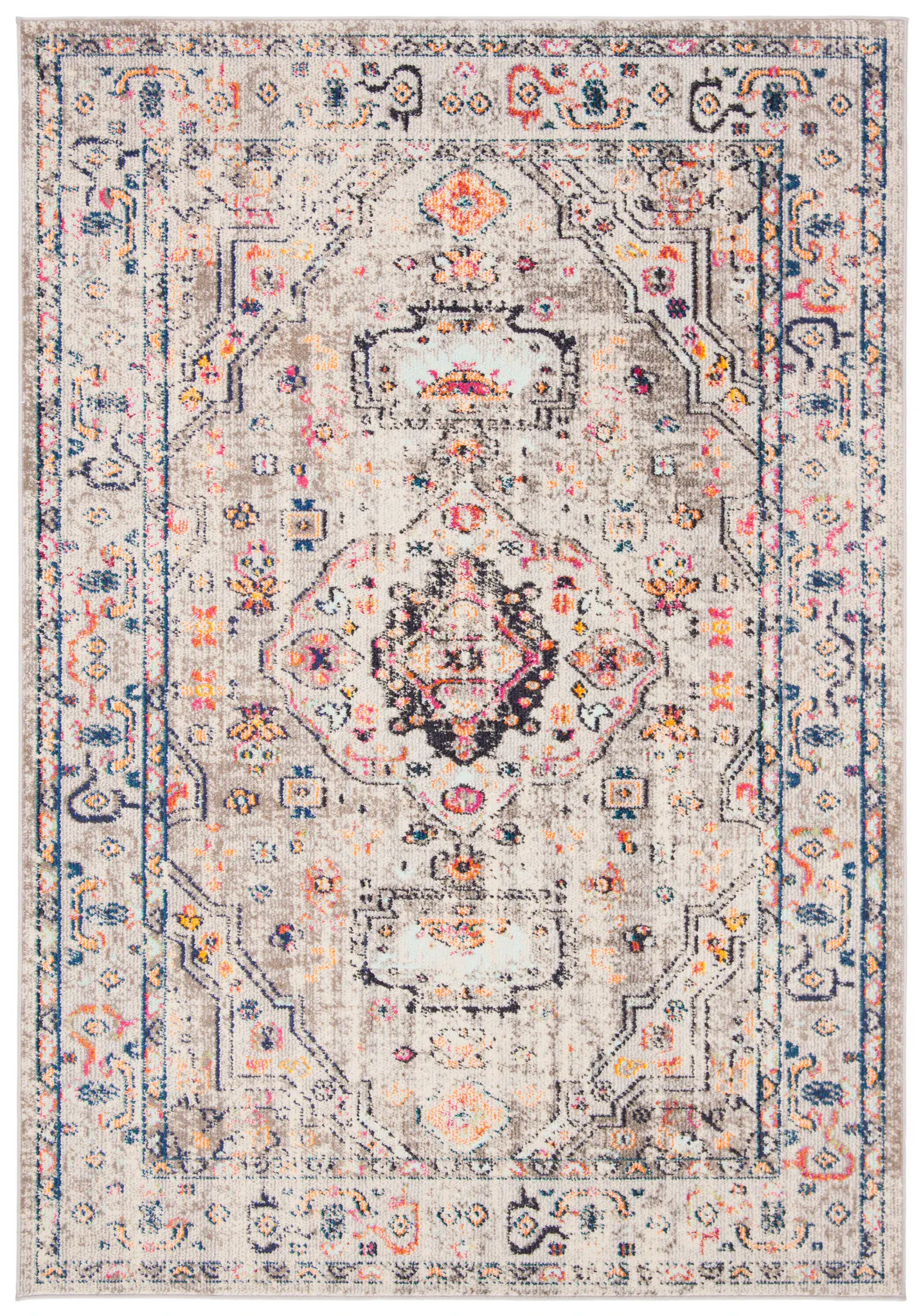 Madison Boho Geometric Medallion Rug