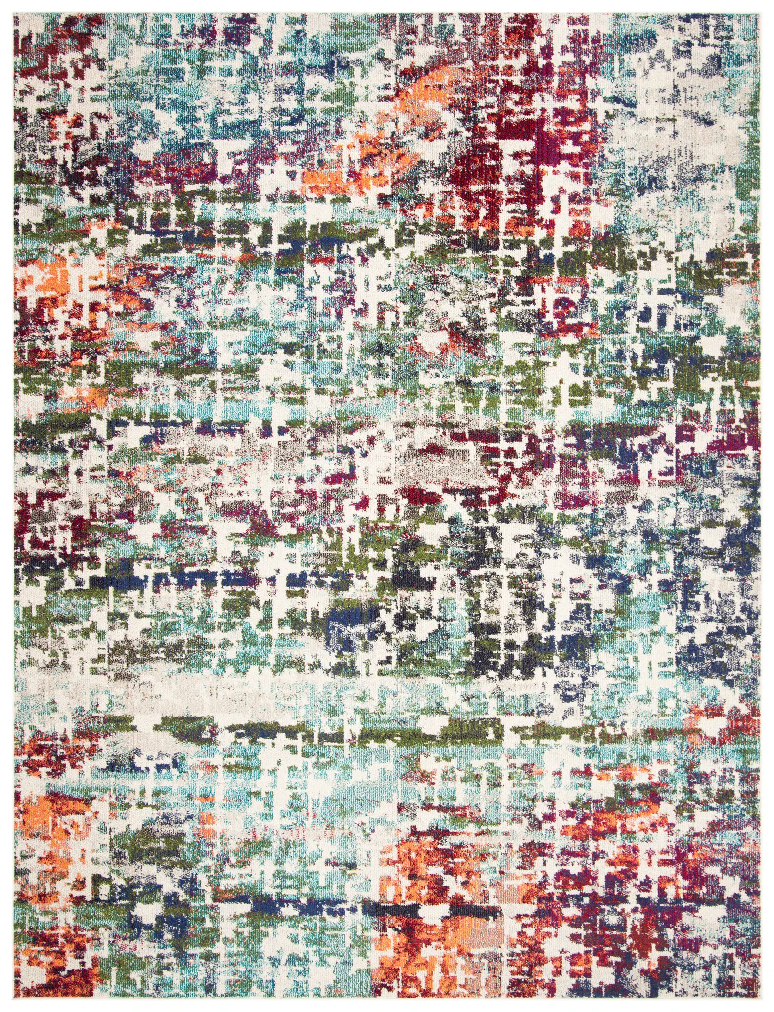 Madison Distressed Horizontal Stripe Rug