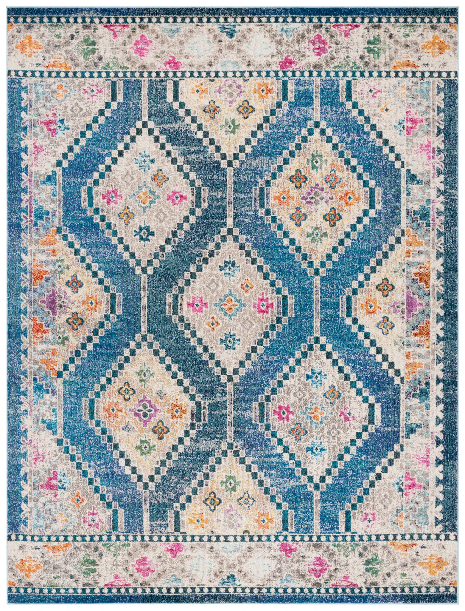 Madison Monaco Tribal Diamond Rug