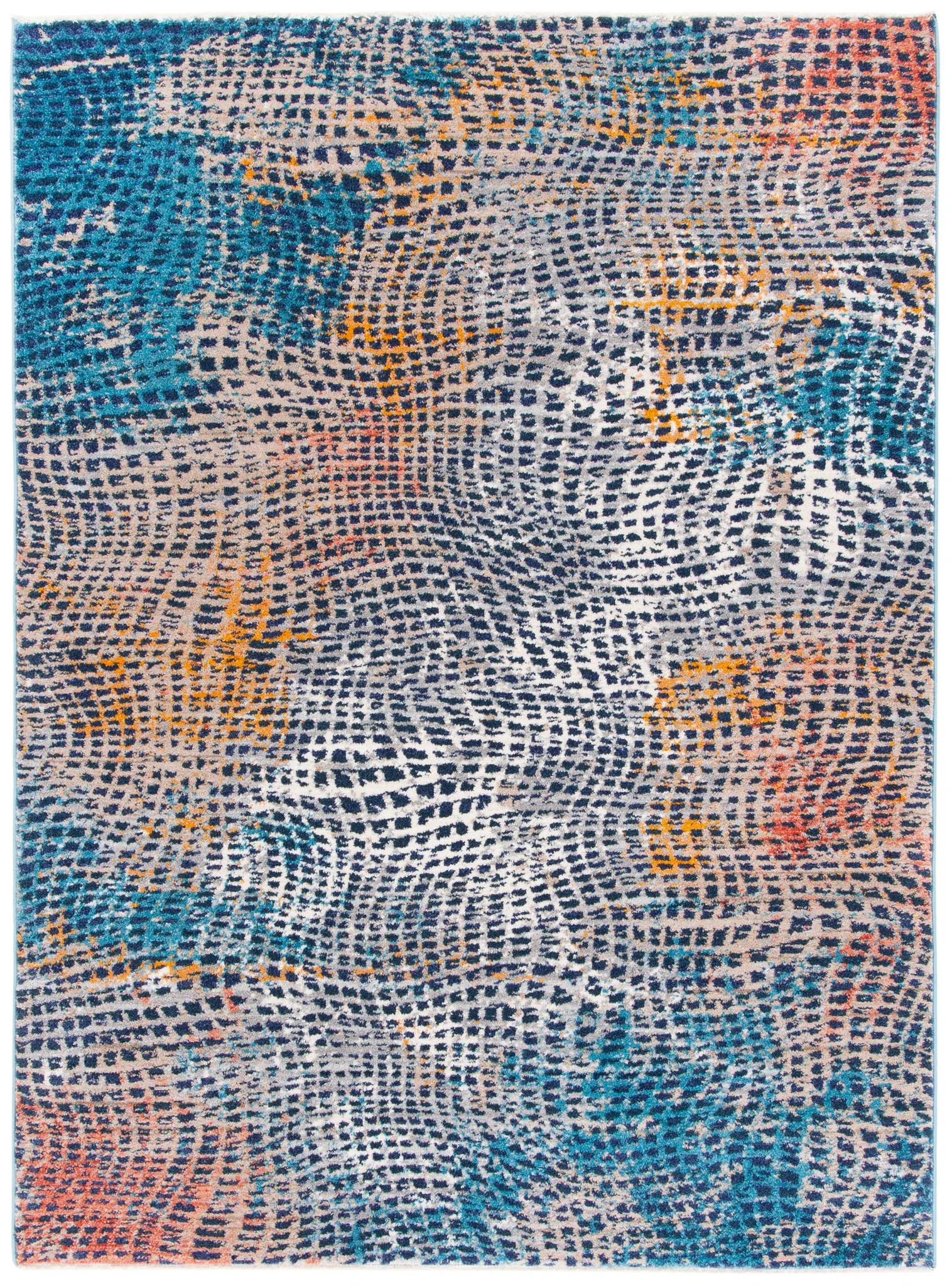 Madison Abstract Mesh Rug