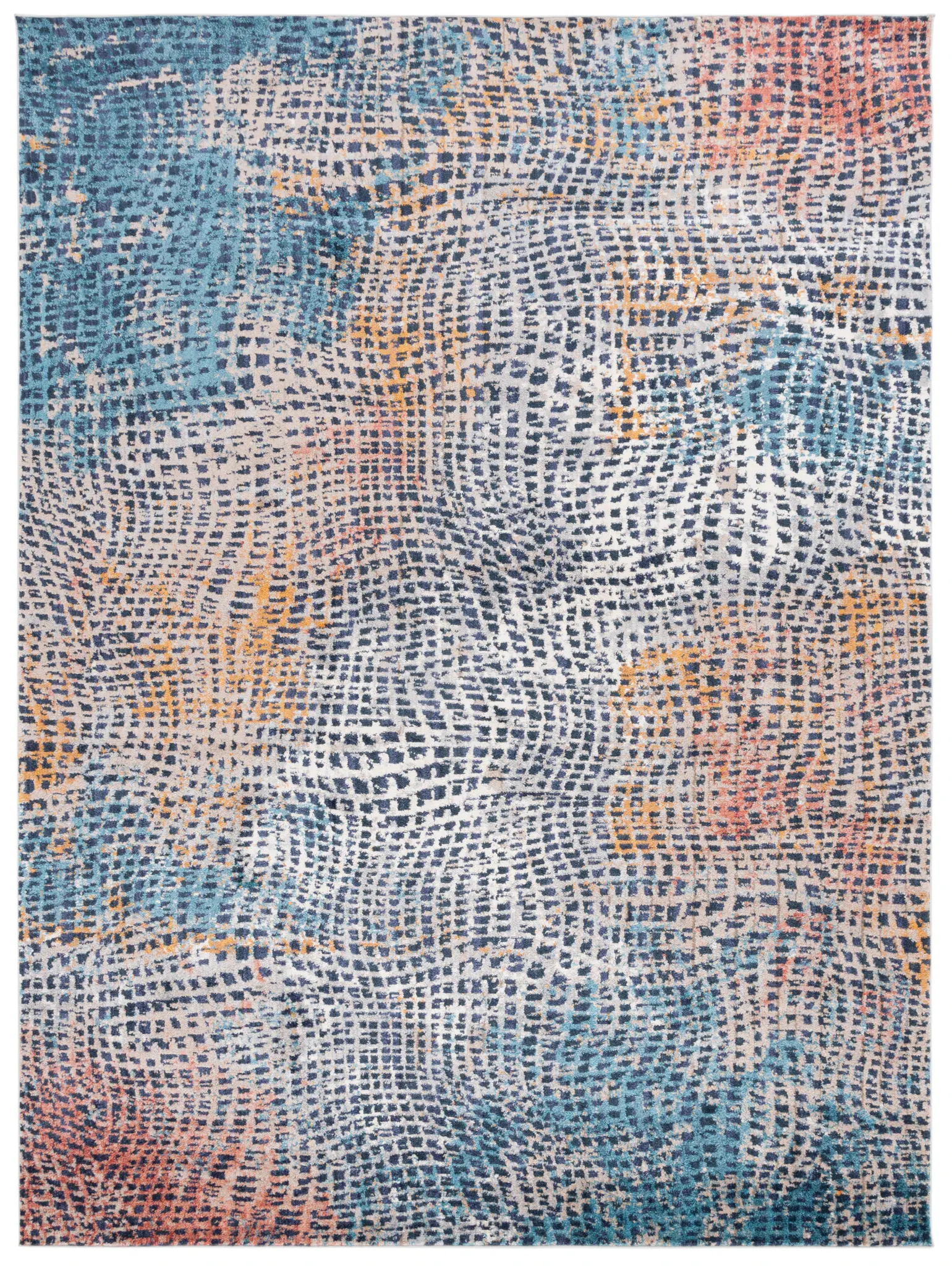 Madison Abstract Mesh Rug