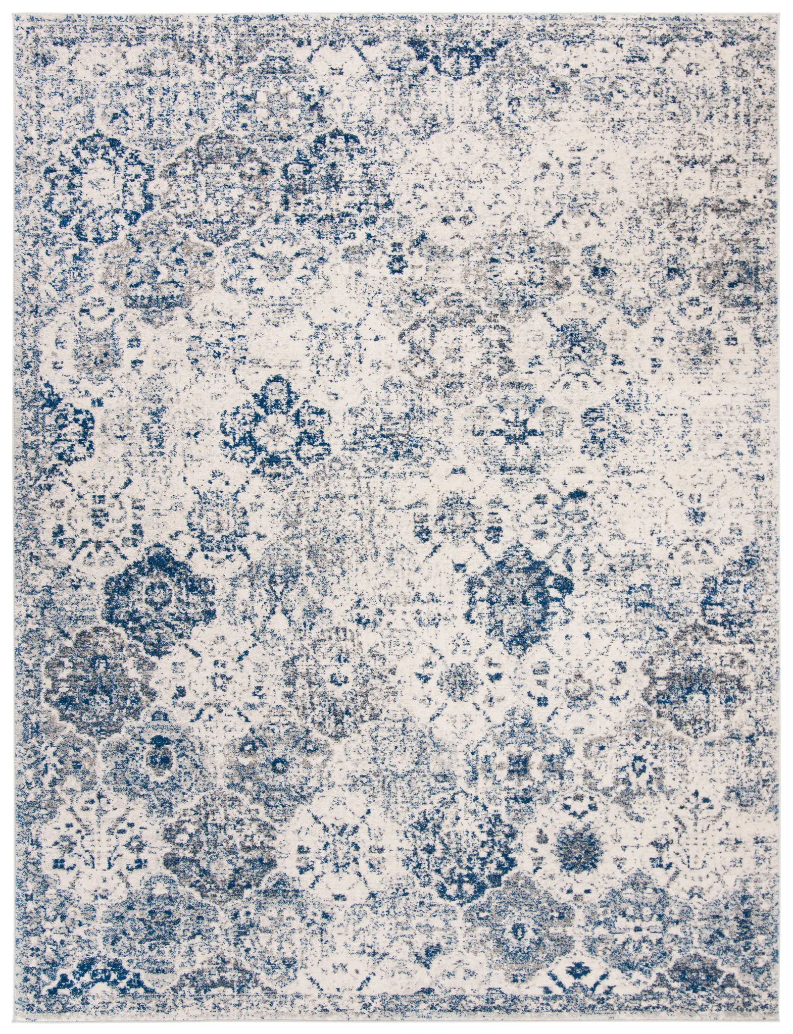 Madison Monaco Distressed Medallion Rug