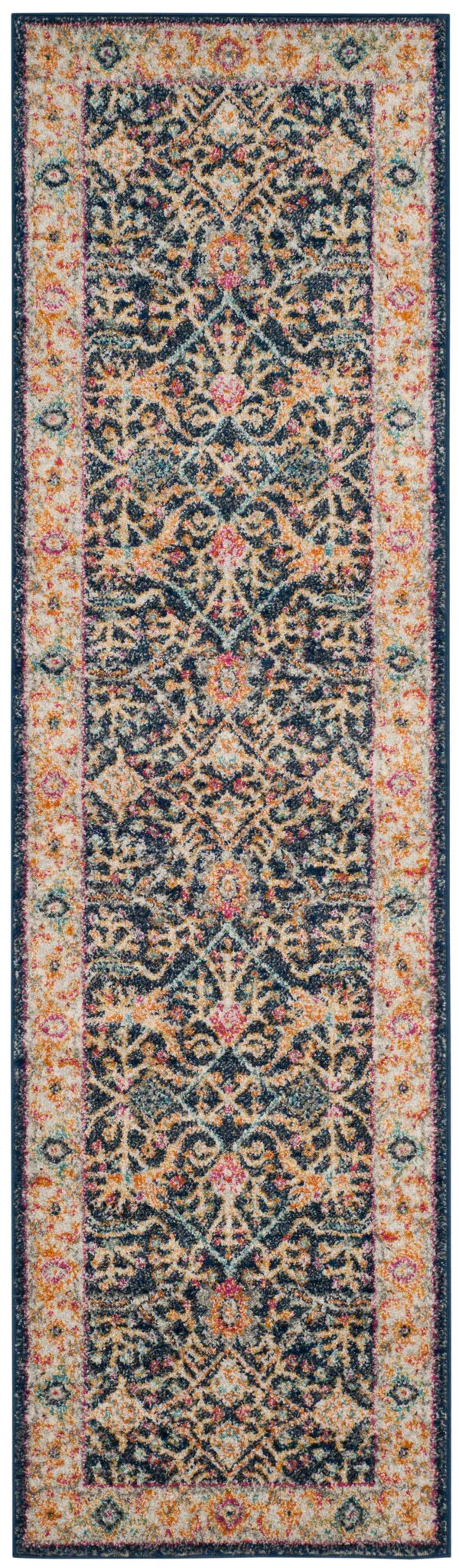 Madison Floral Border Rug