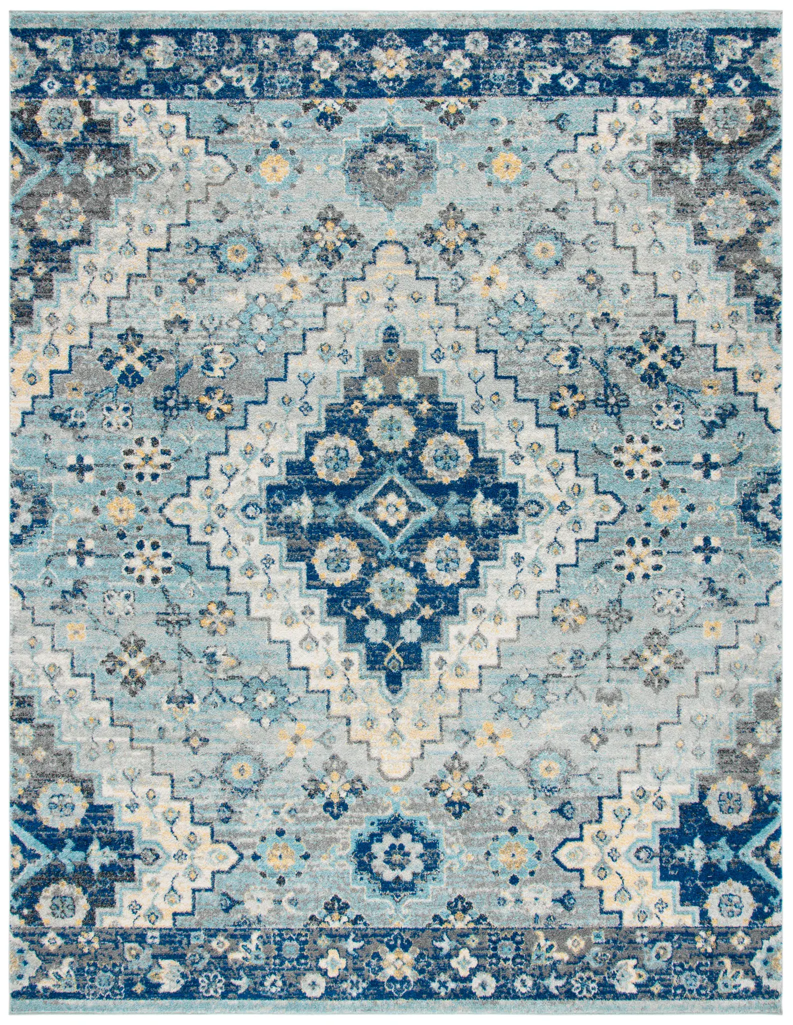 Madison Evoke Stepped Diamond Rug