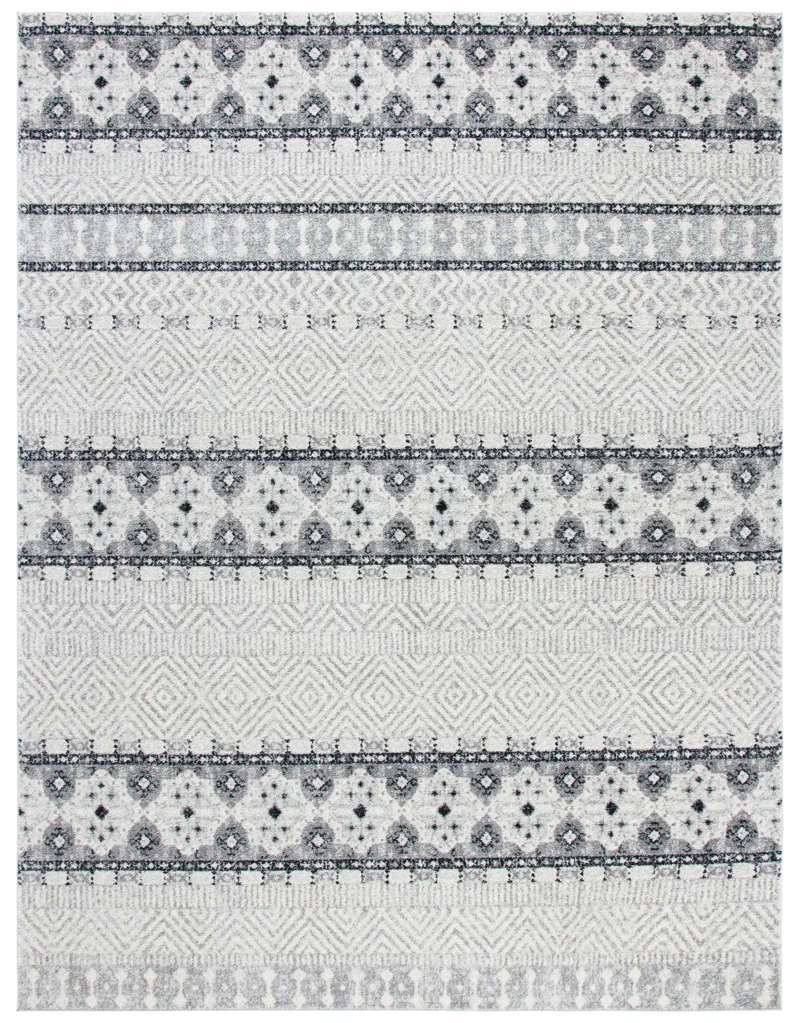 Madison Banded Geometric Rug