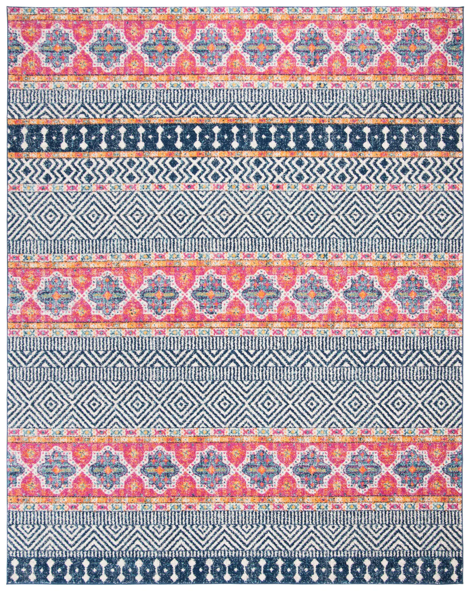 Madison Banded Geometric Rug