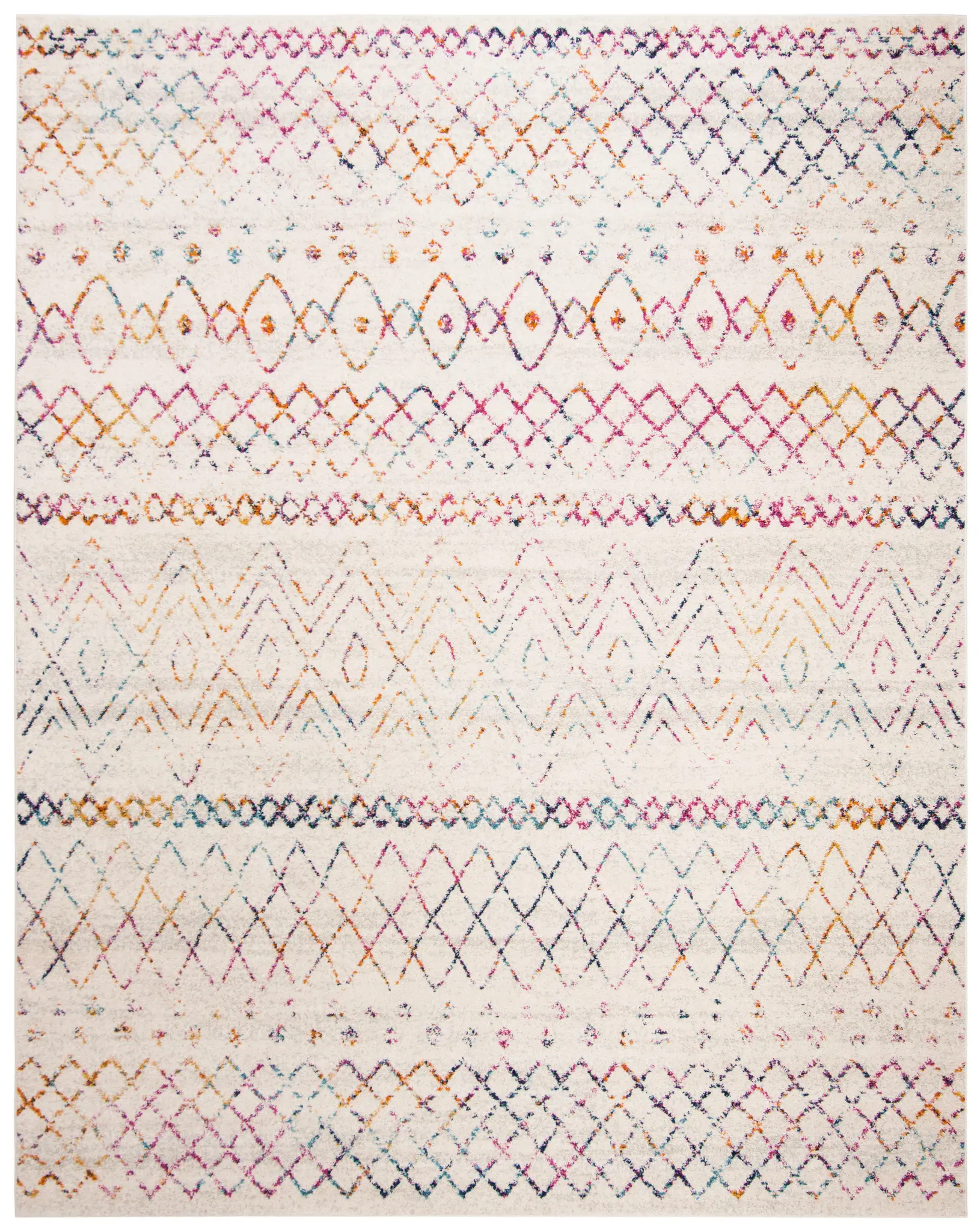 Madison Banded Diamond Rug