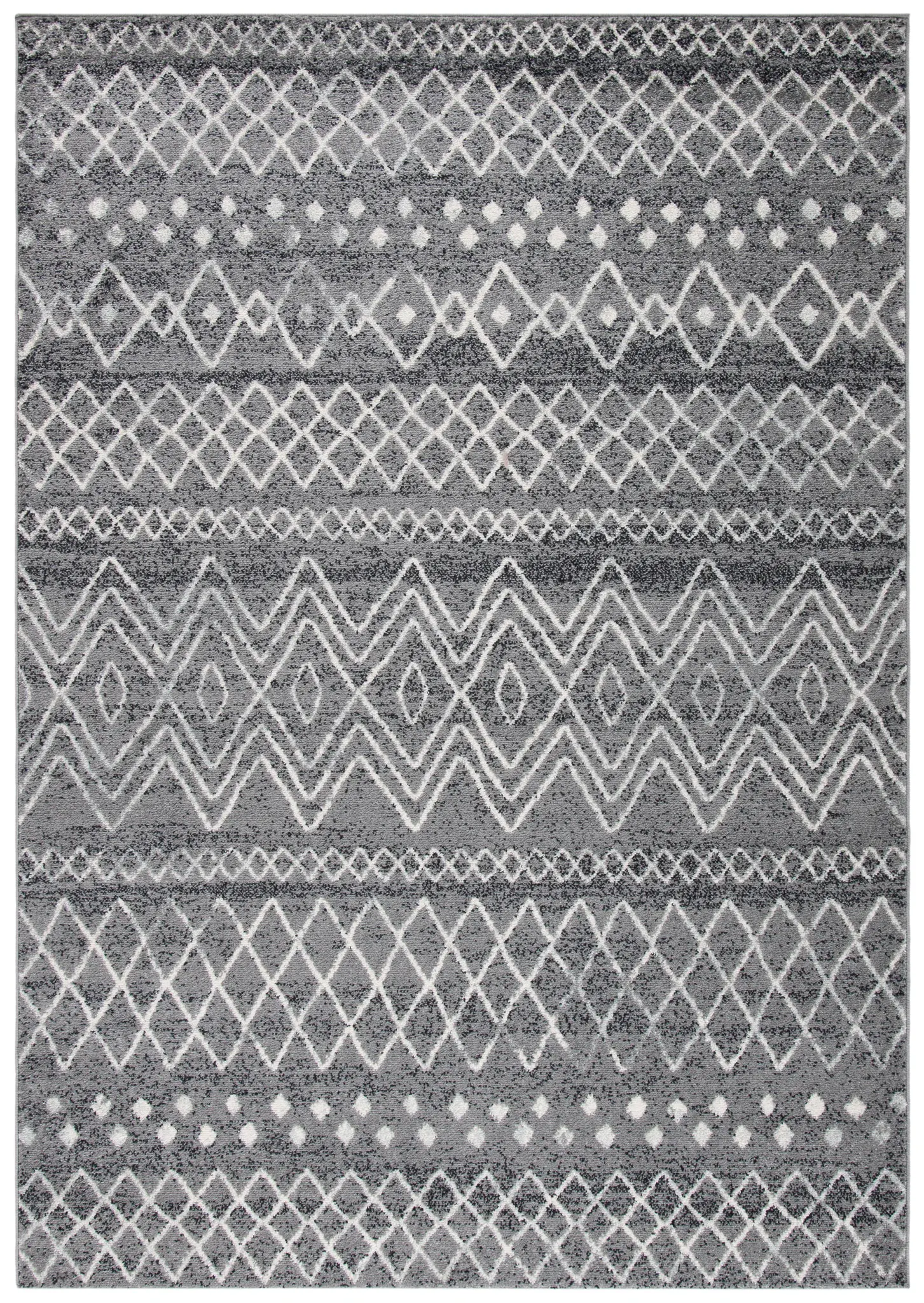 Madison Banded Diamond Rug