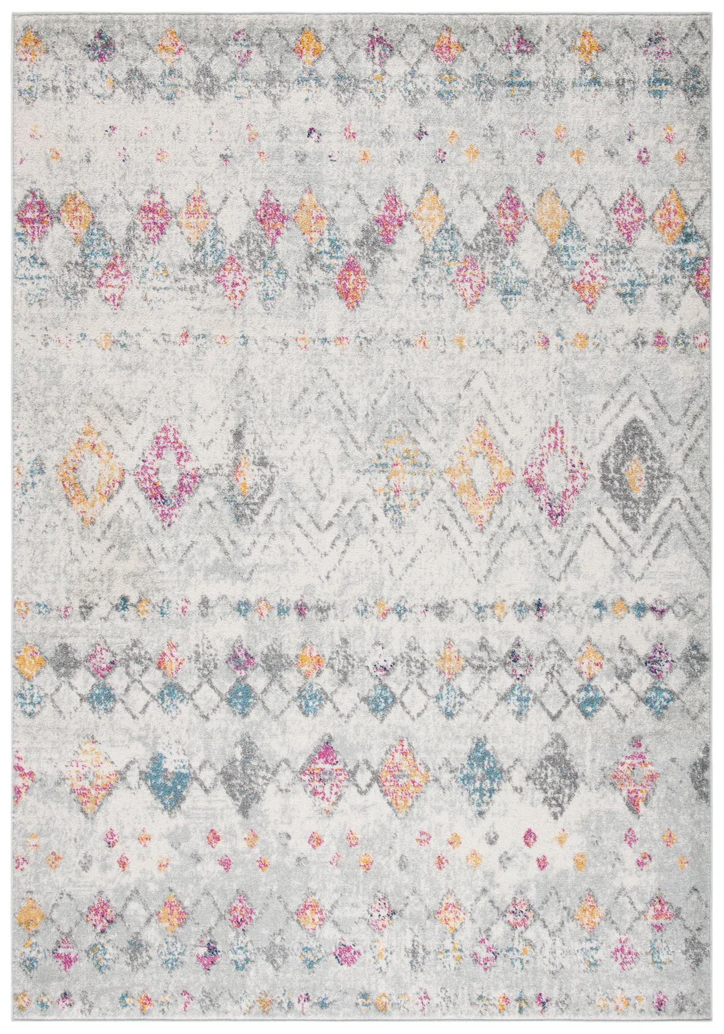 Madison Banded Diamond Rug