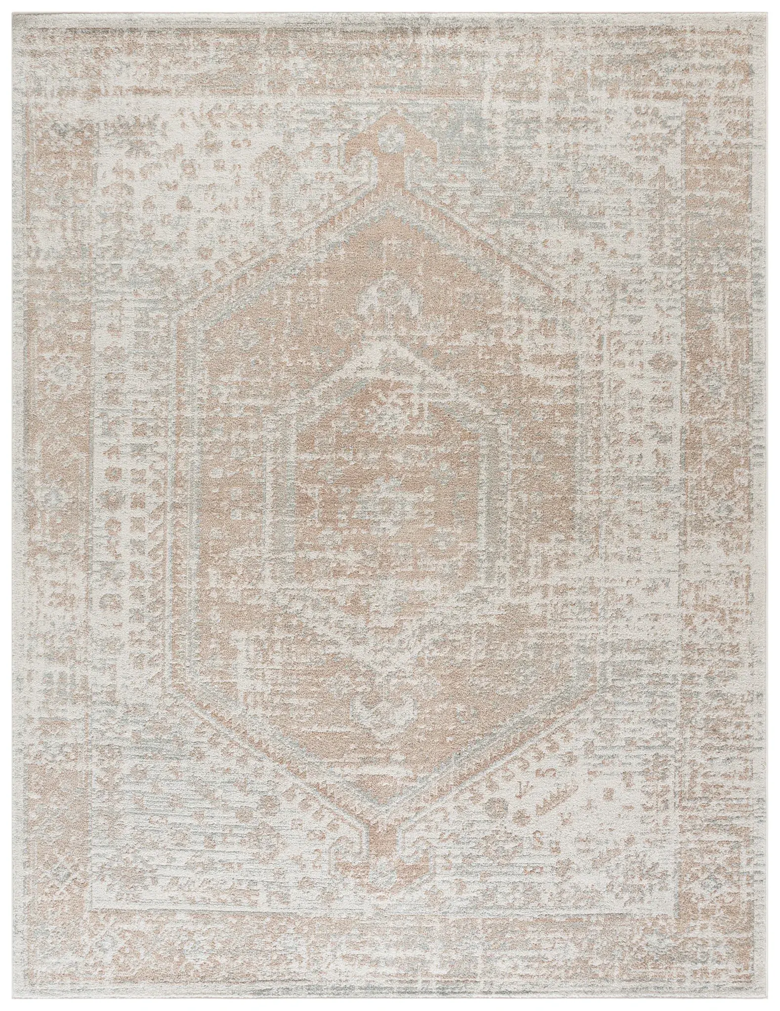 Madison Tribal Hexagon Medallion Rug