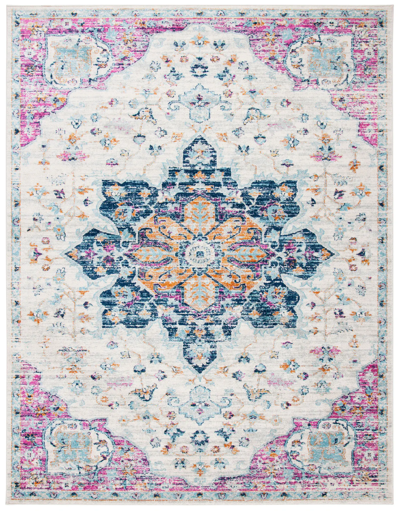 Madison Rosette Medallion Rug