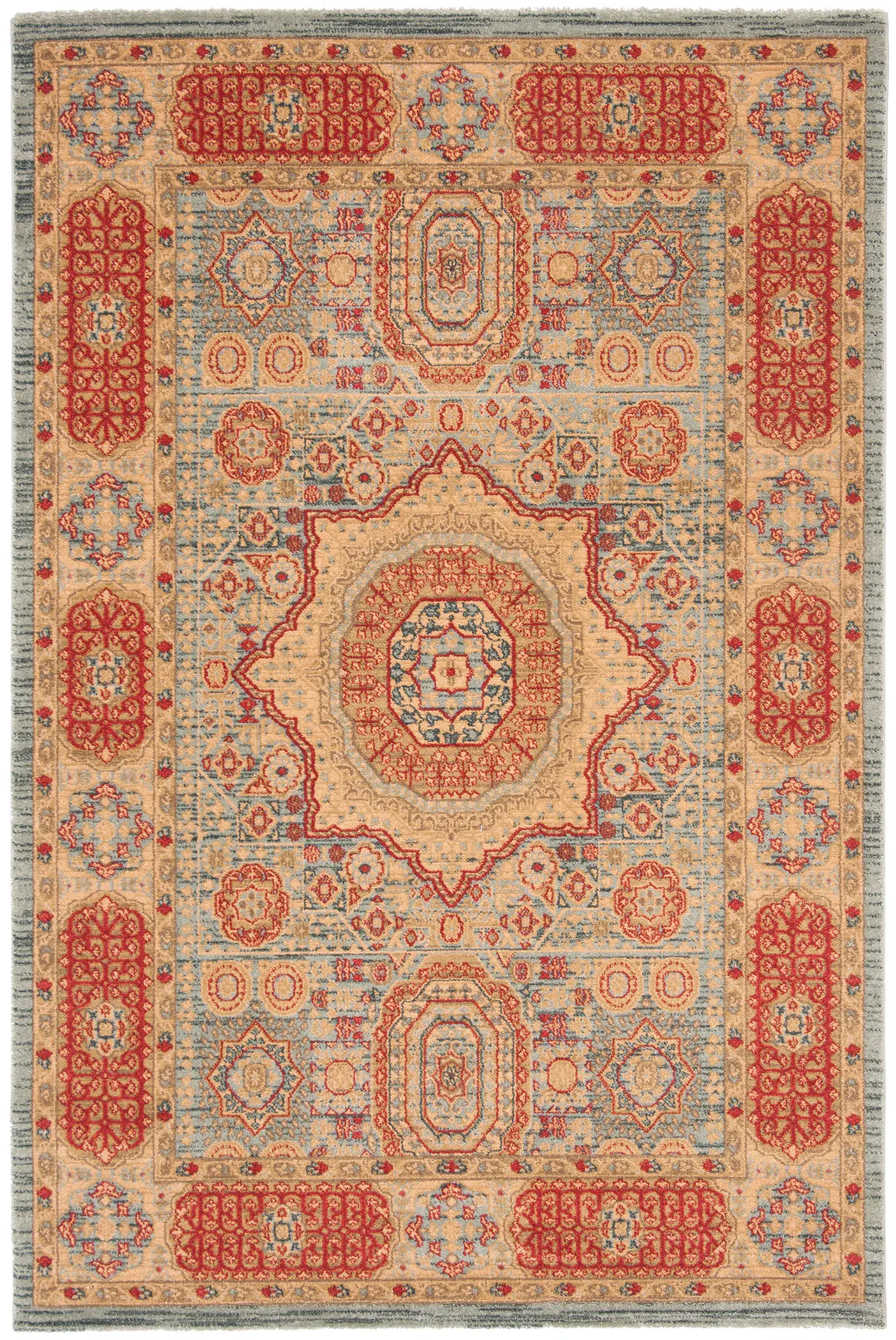 Mahal Tribal Medallion Rug