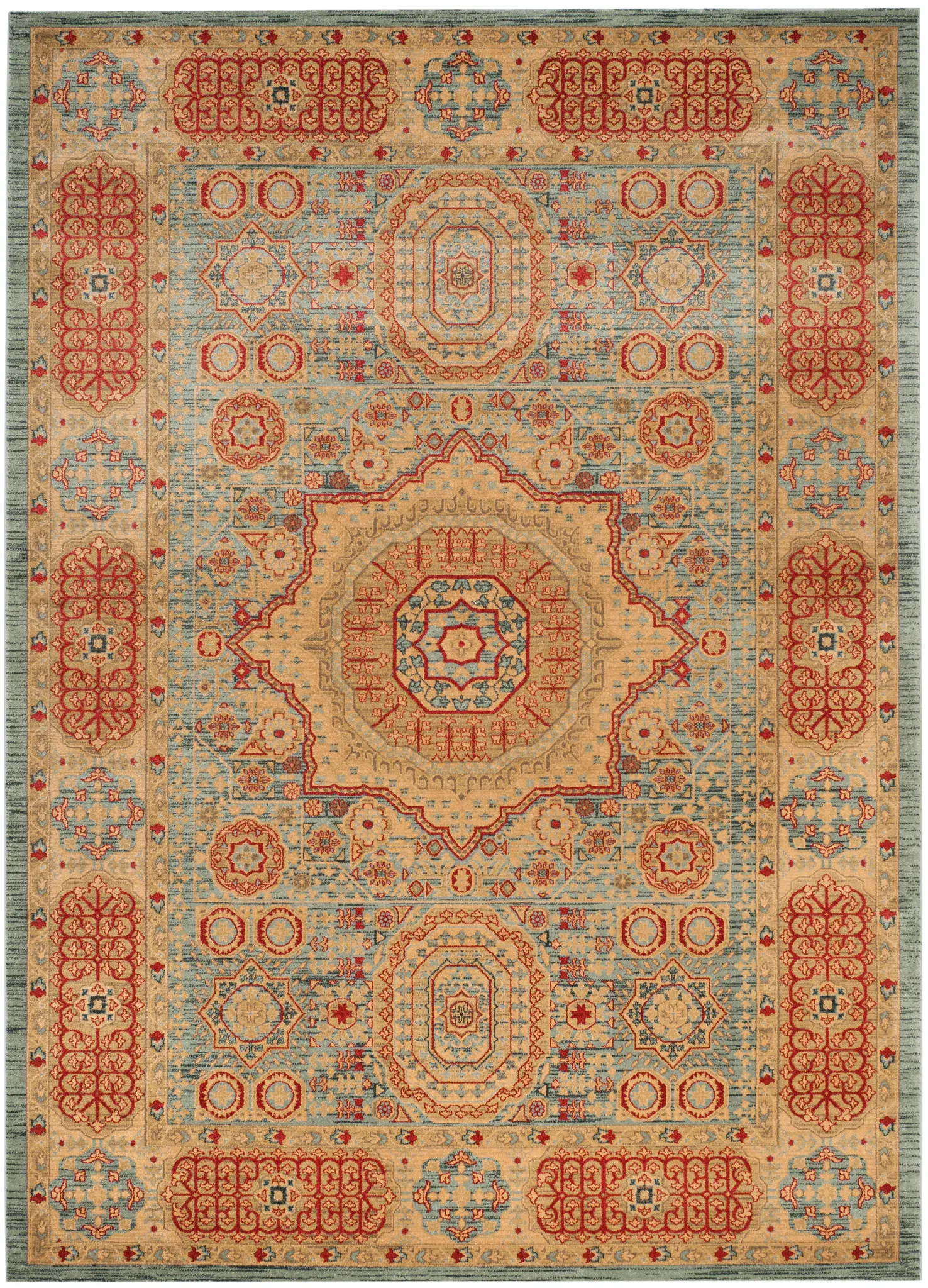 Mahal Tribal Medallion Rug