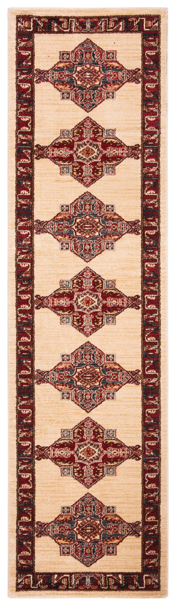 Mahal Medallion Border Rug