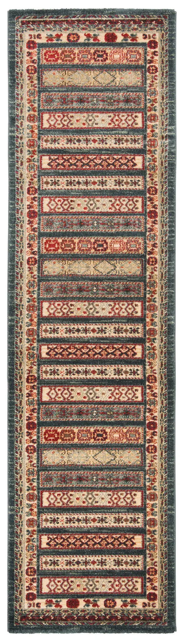 Mahal Banded Tribal Rug