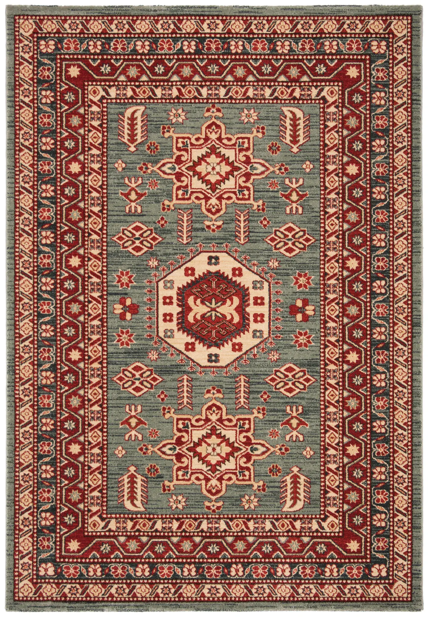 Mahal Geometric Medallion Rug