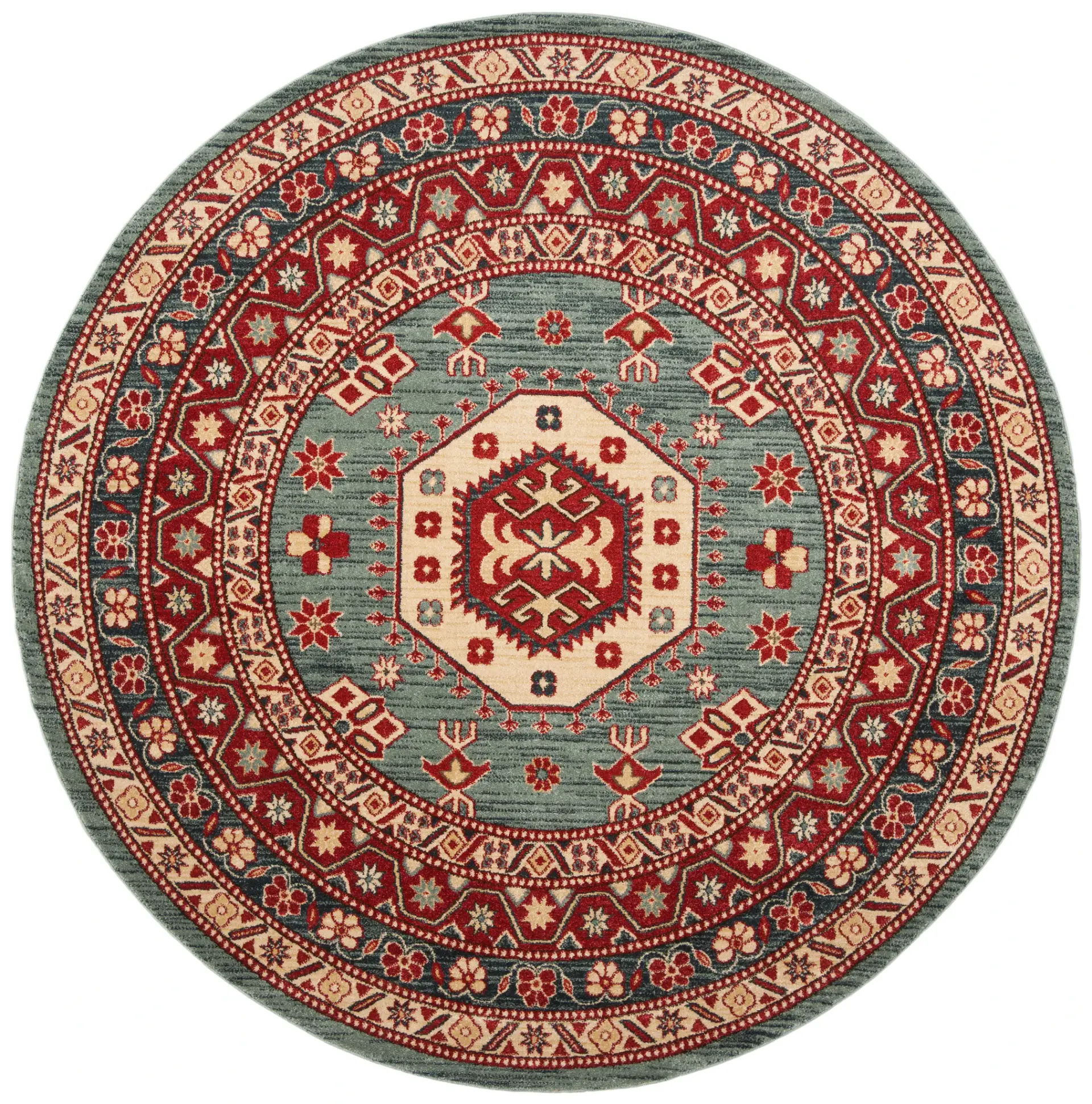 Mahal Geometric Medallion Rug