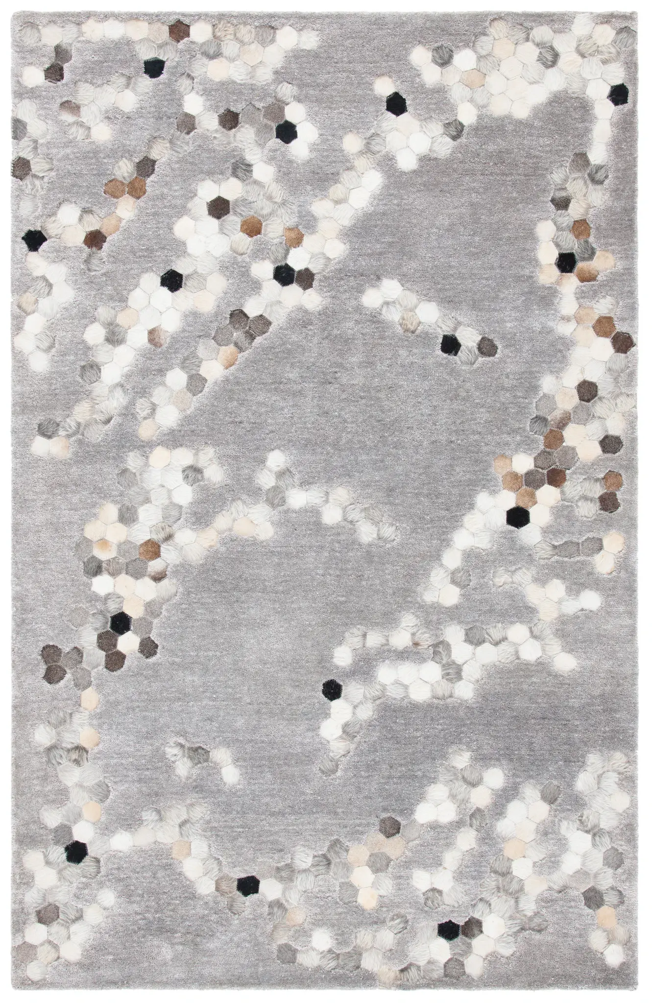 Manhattan Hexagon Hand-Tufted Rug