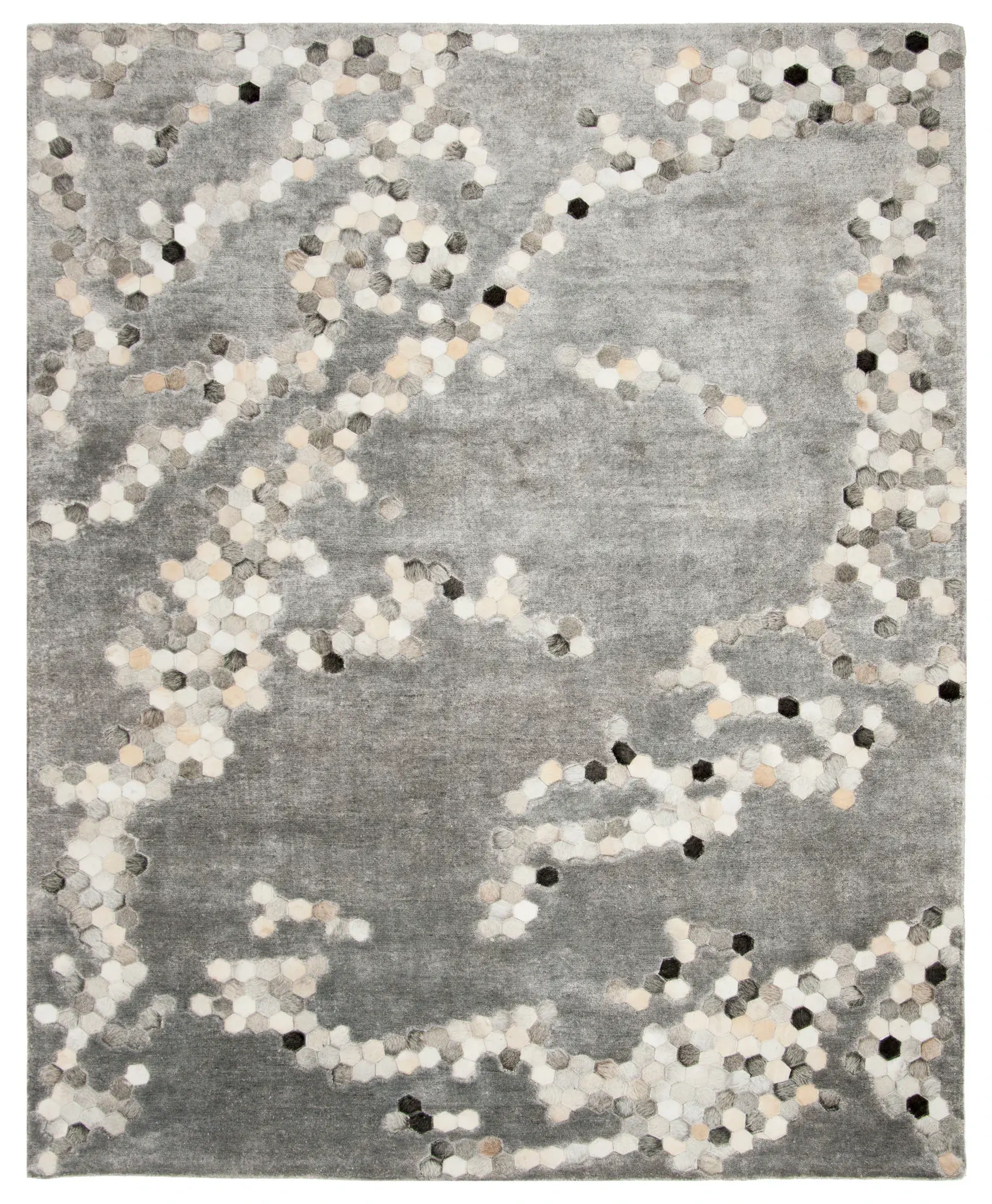 Manhattan Hexagon Hand-Tufted Rug