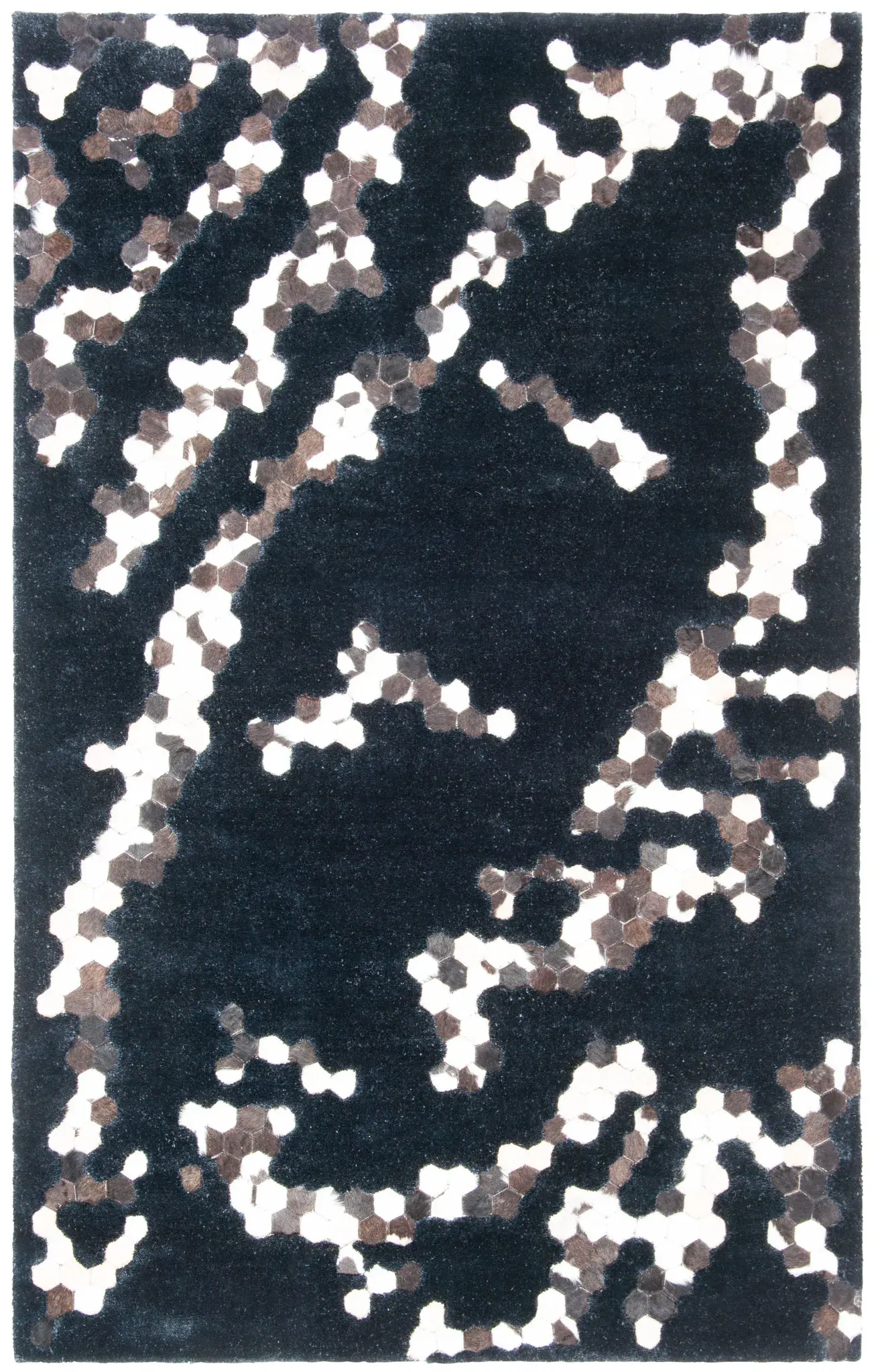Manhattan Hexagon Hand-Tufted Rug