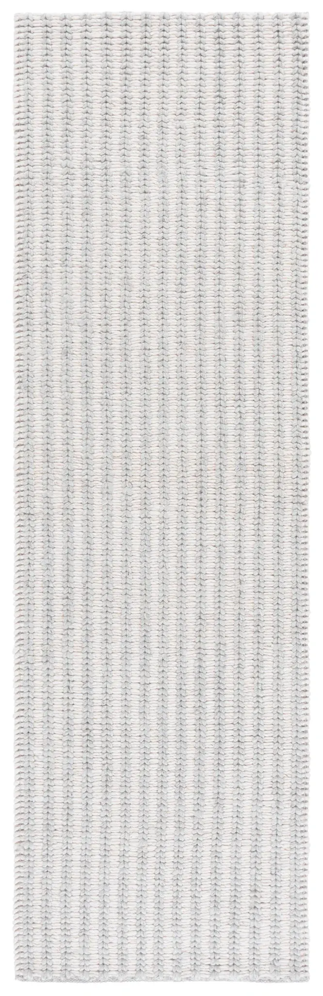 Manhattan Ribbed Stripe Hand-Loomed Rug