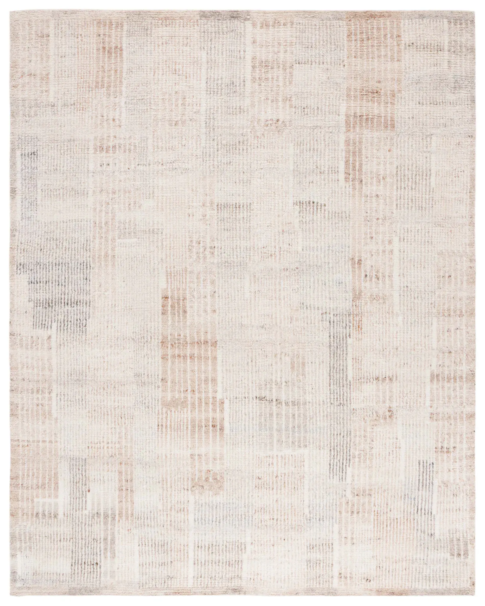 Manhattan Hatchwork Hand-Knotted Wool Rug