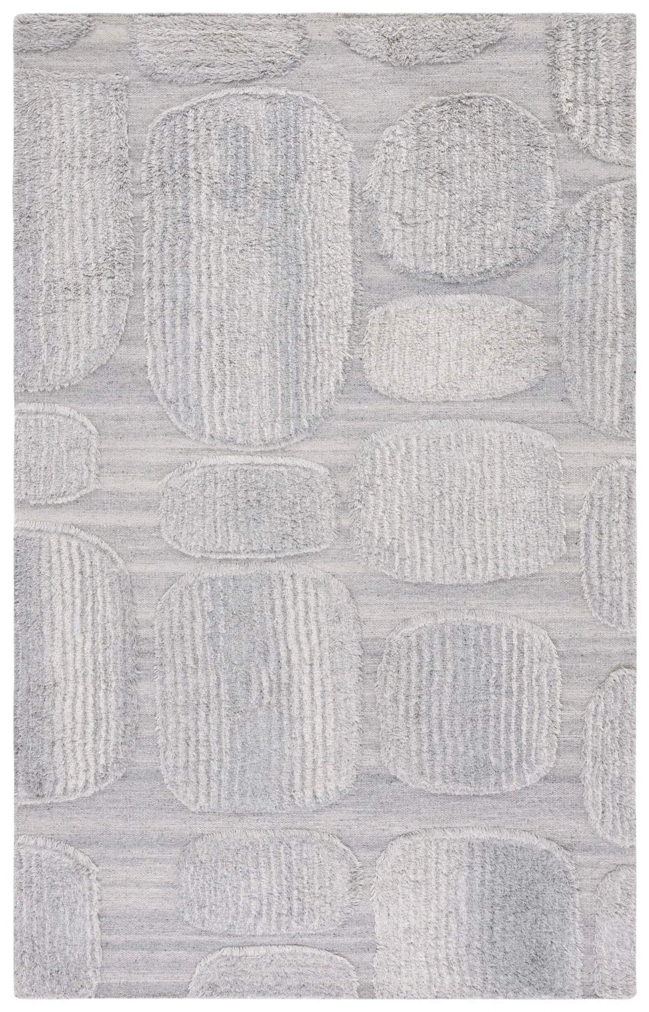 Manhattan Pebble Hand-Woven Wool Rug
