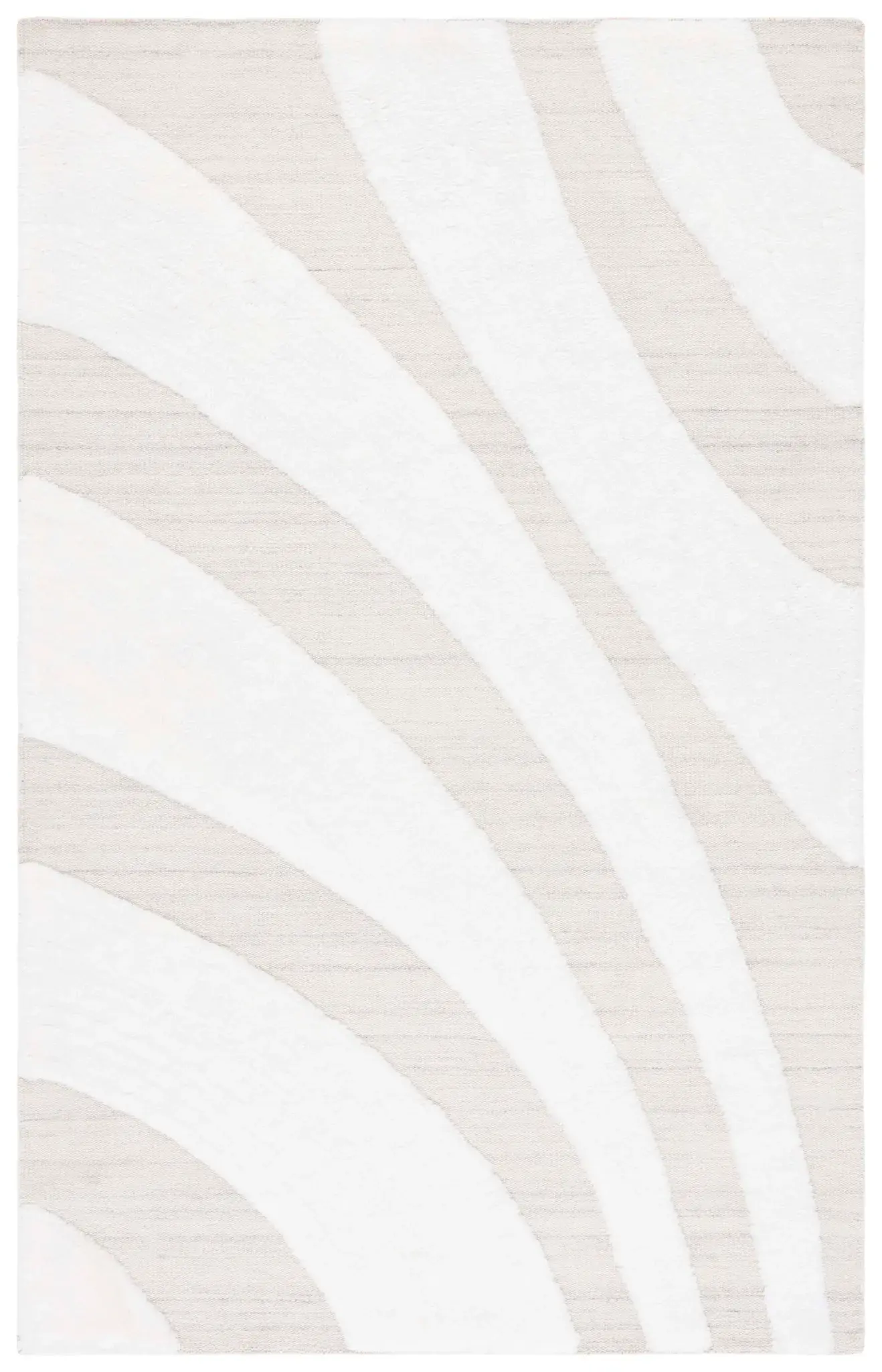 Manhattan Sweeping Arc Hand-Woven Wool Rug