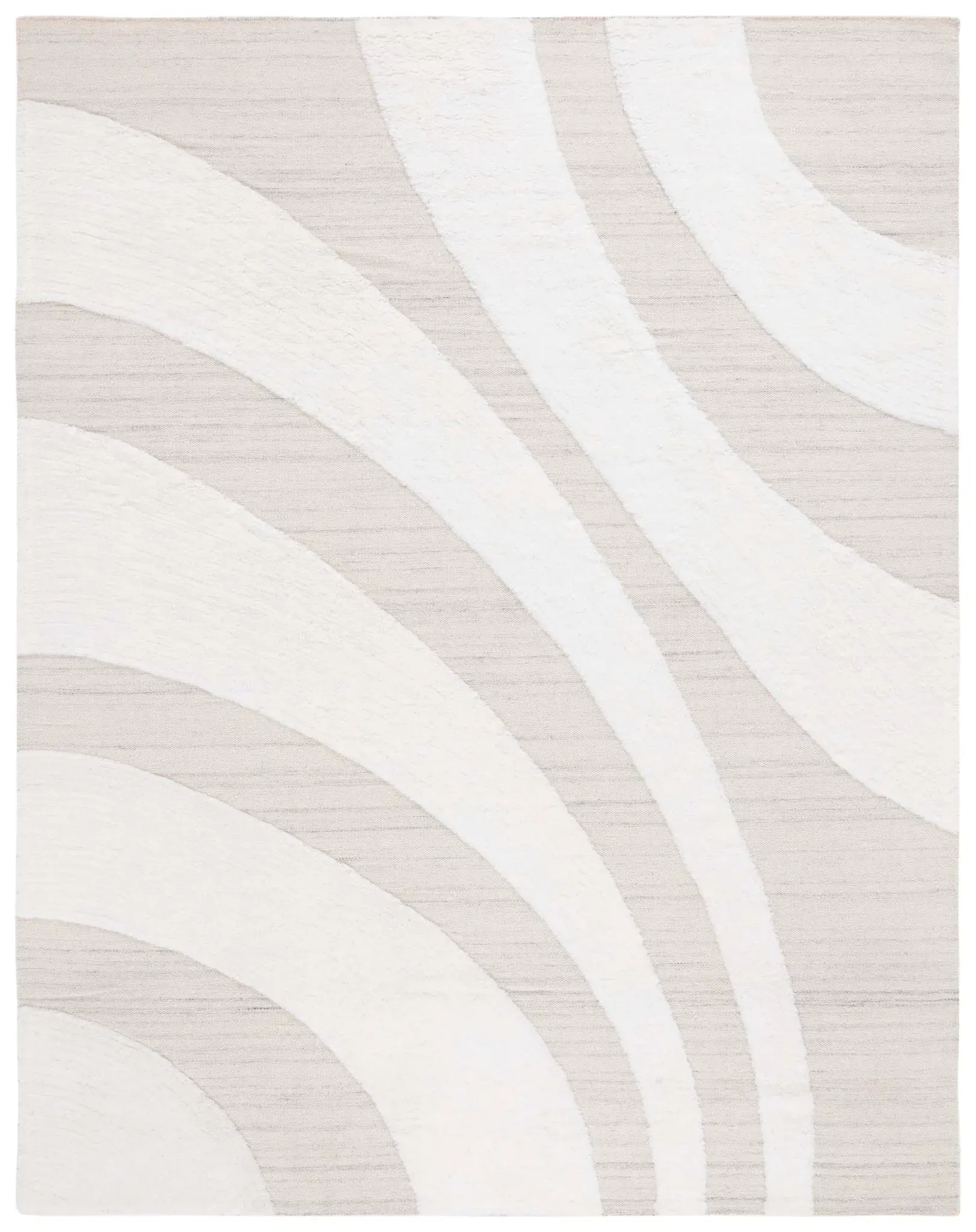 Manhattan Sweeping Arc Hand-Woven Wool Rug