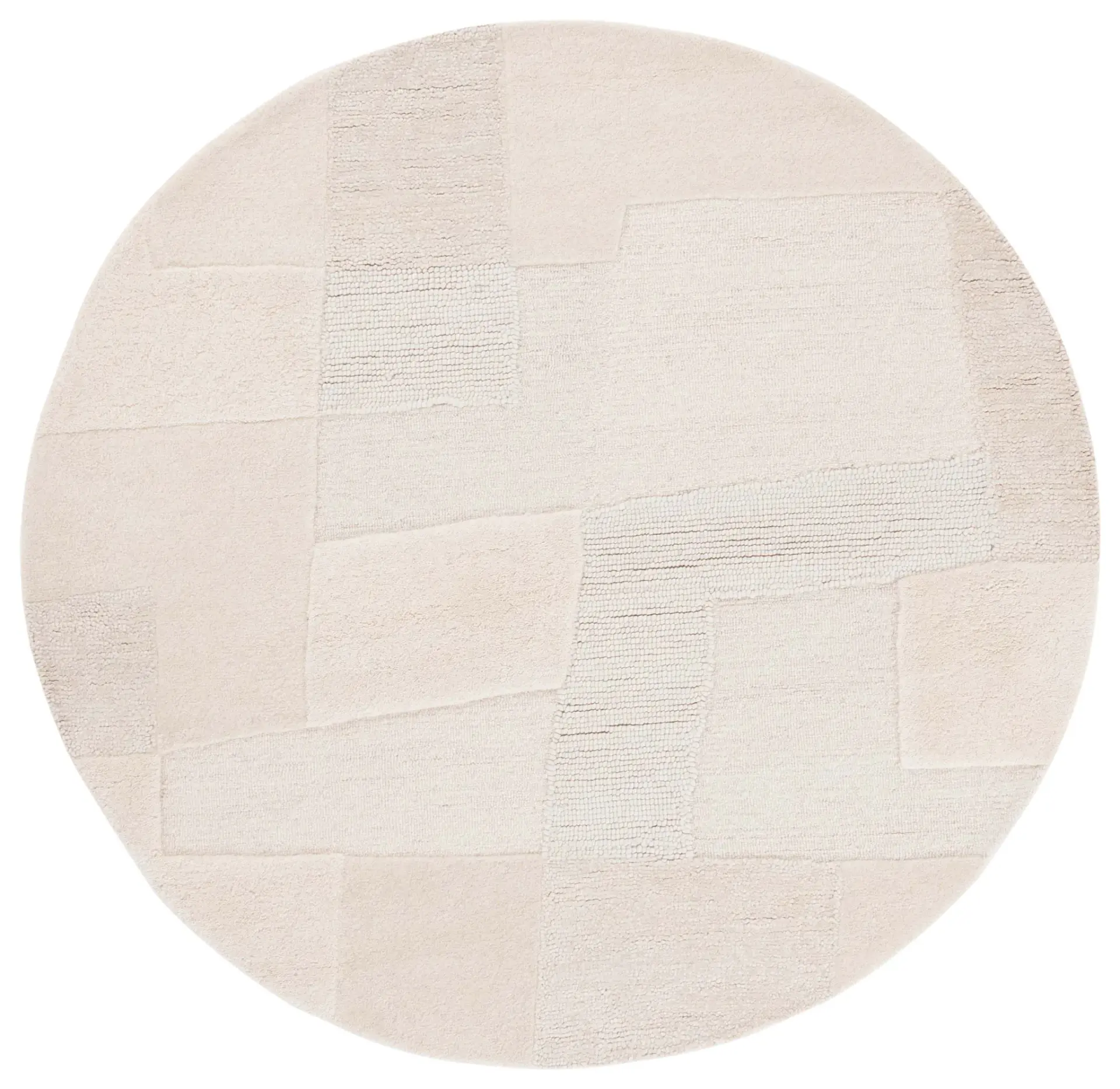 Manhattan Patchwork Hand-Tufted Wool Rug