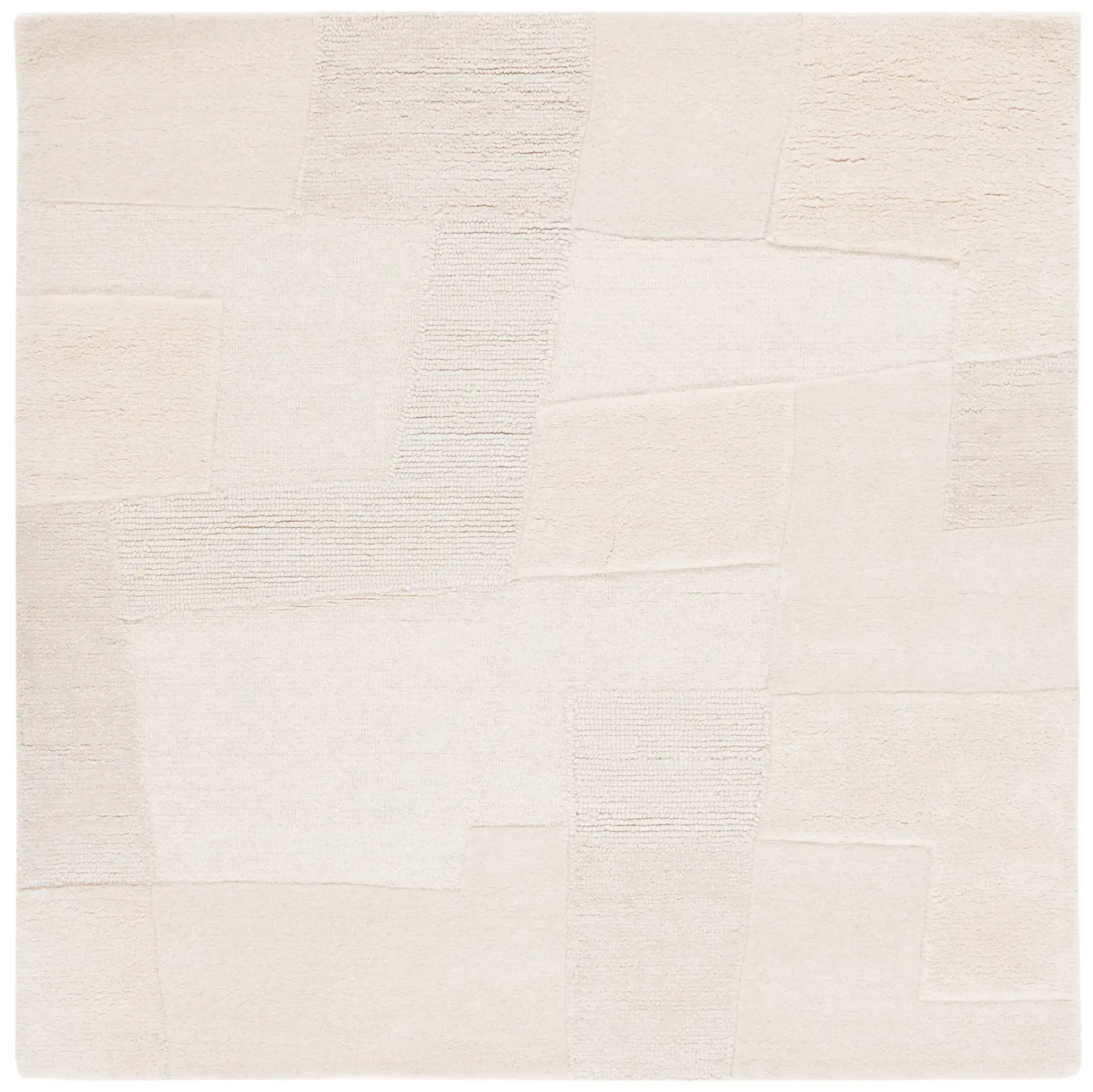 Manhattan Patchwork Hand-Tufted Wool Rug