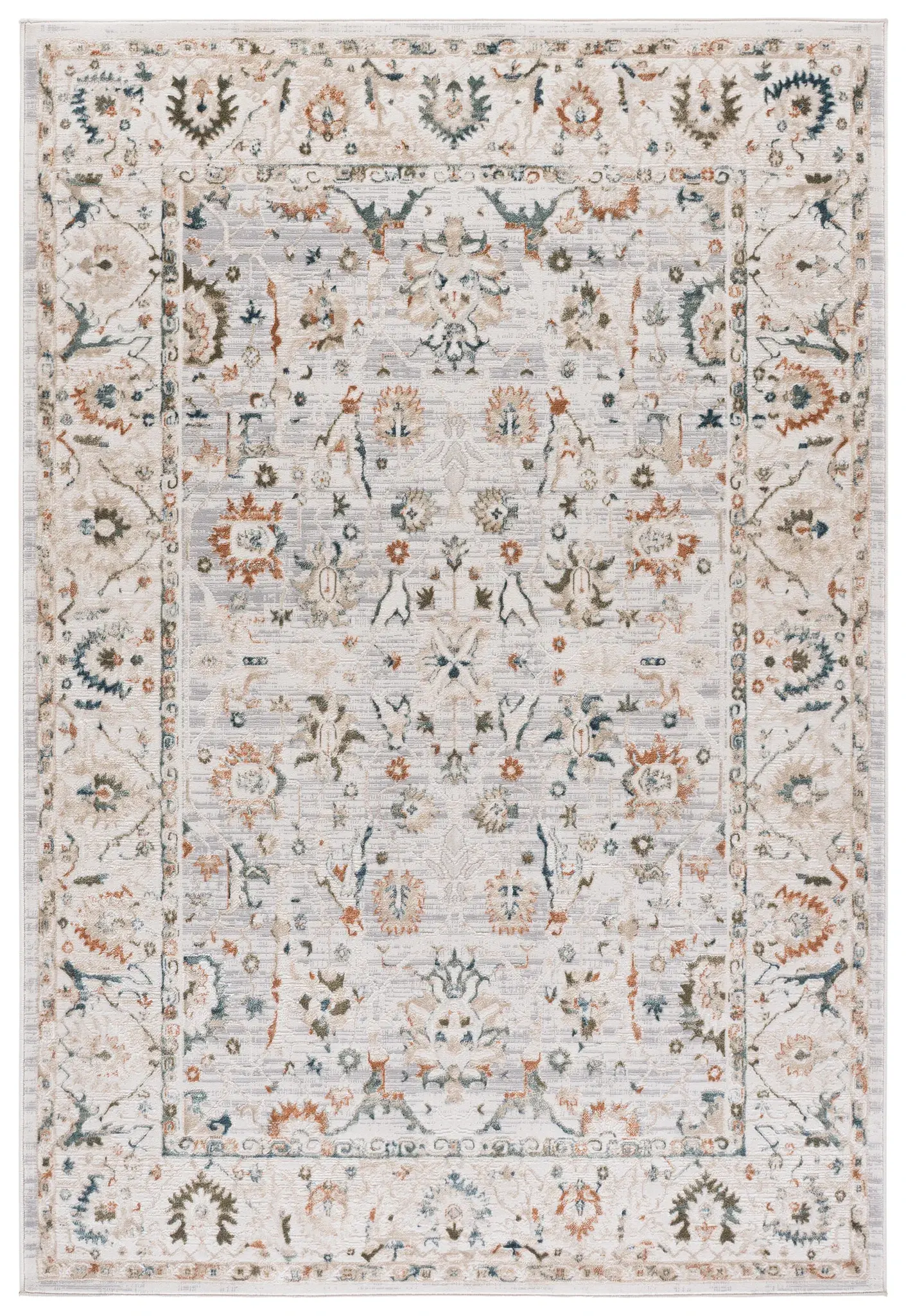 Maven Vintage Bordered Floral Rug
