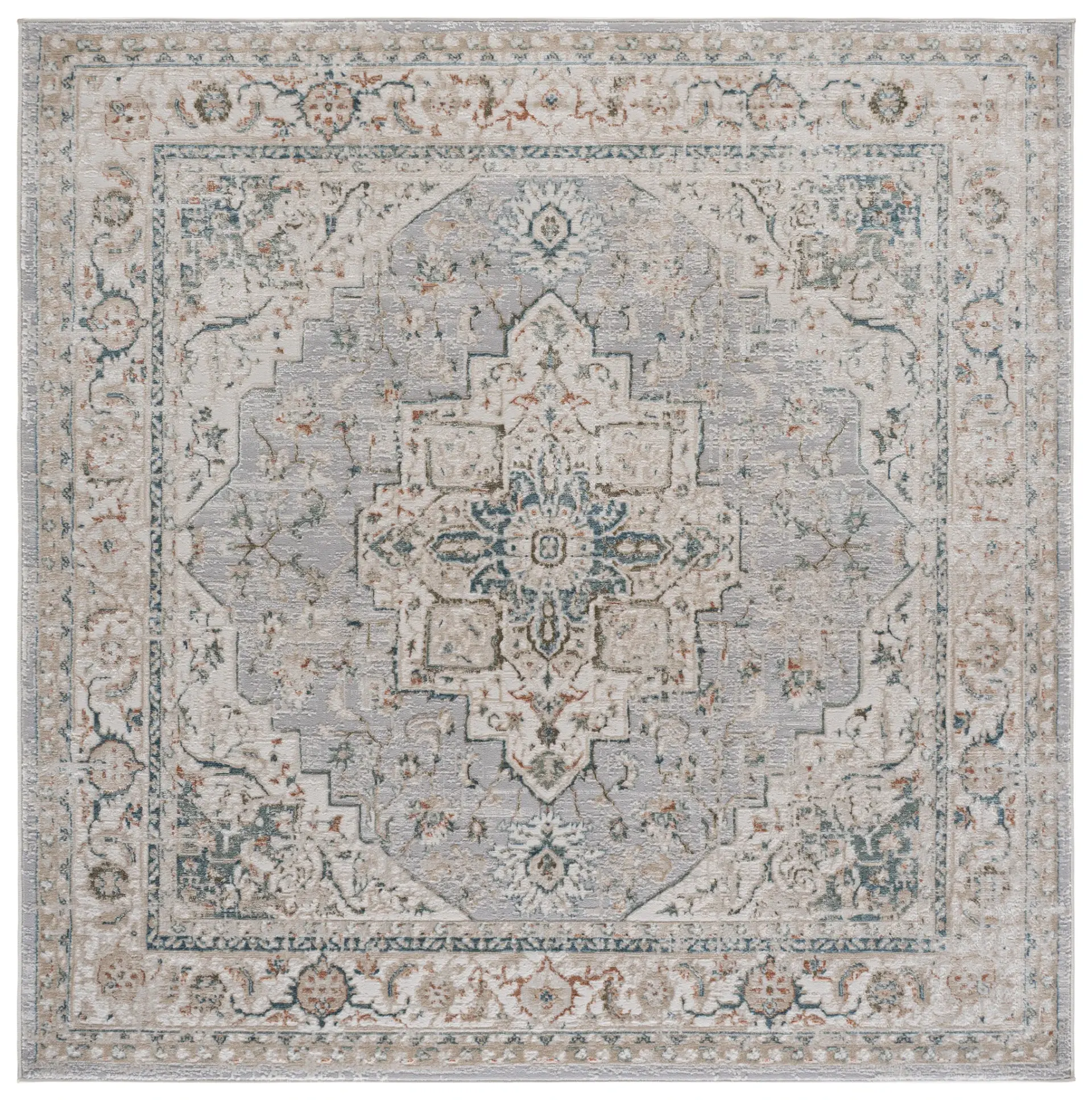 Maven Distressed Medallion Rug