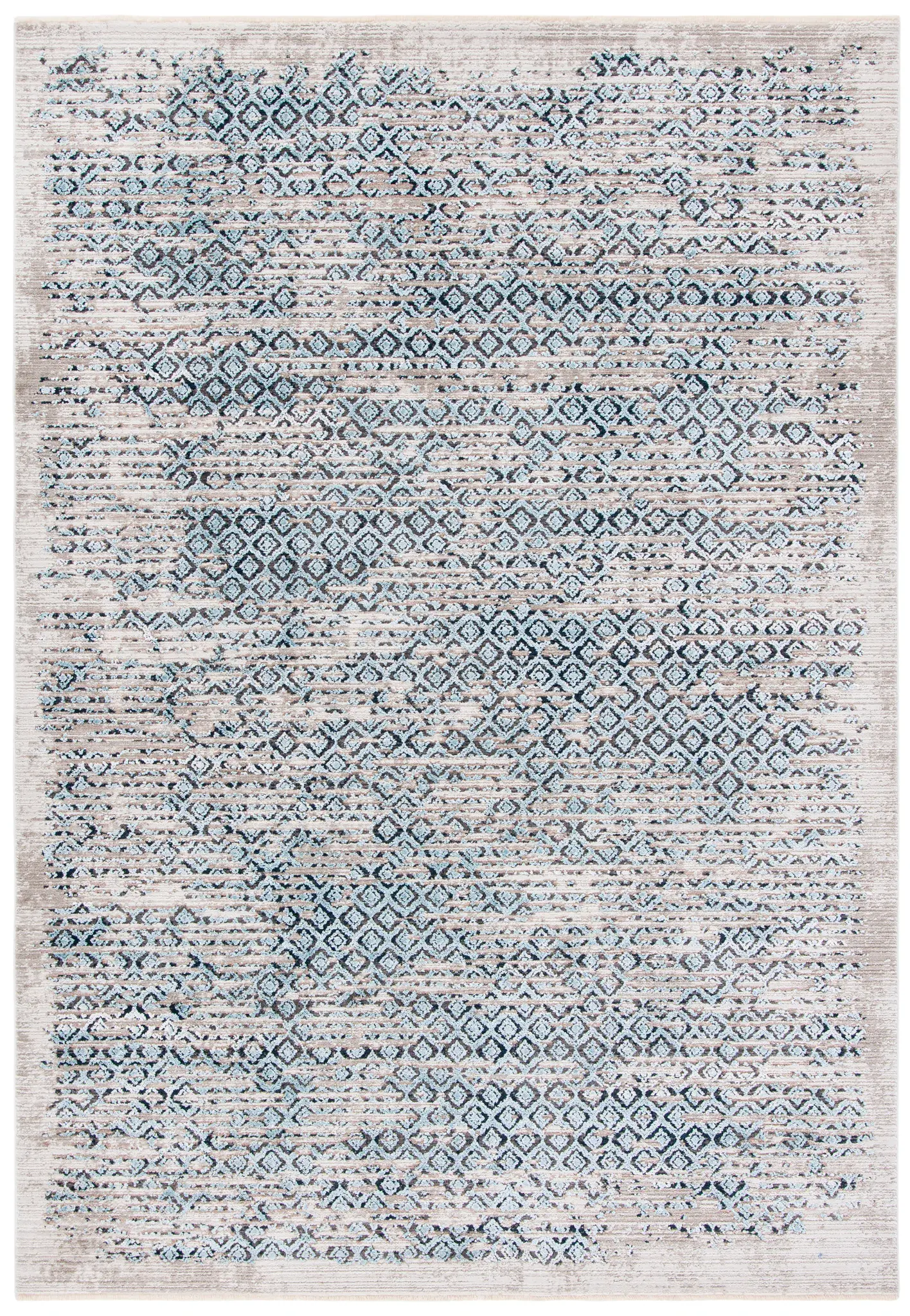 Mayflower Distressed Diamond Rug