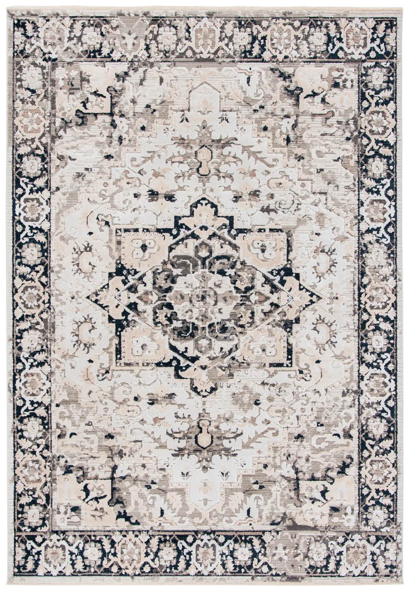 Mayflower Medallion Bordered Rug