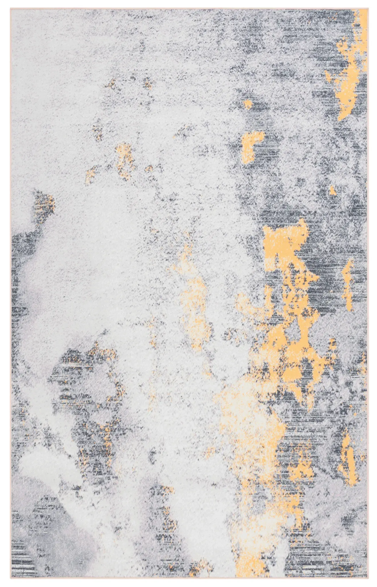 Malibu Painterly Abstract Washable Rug