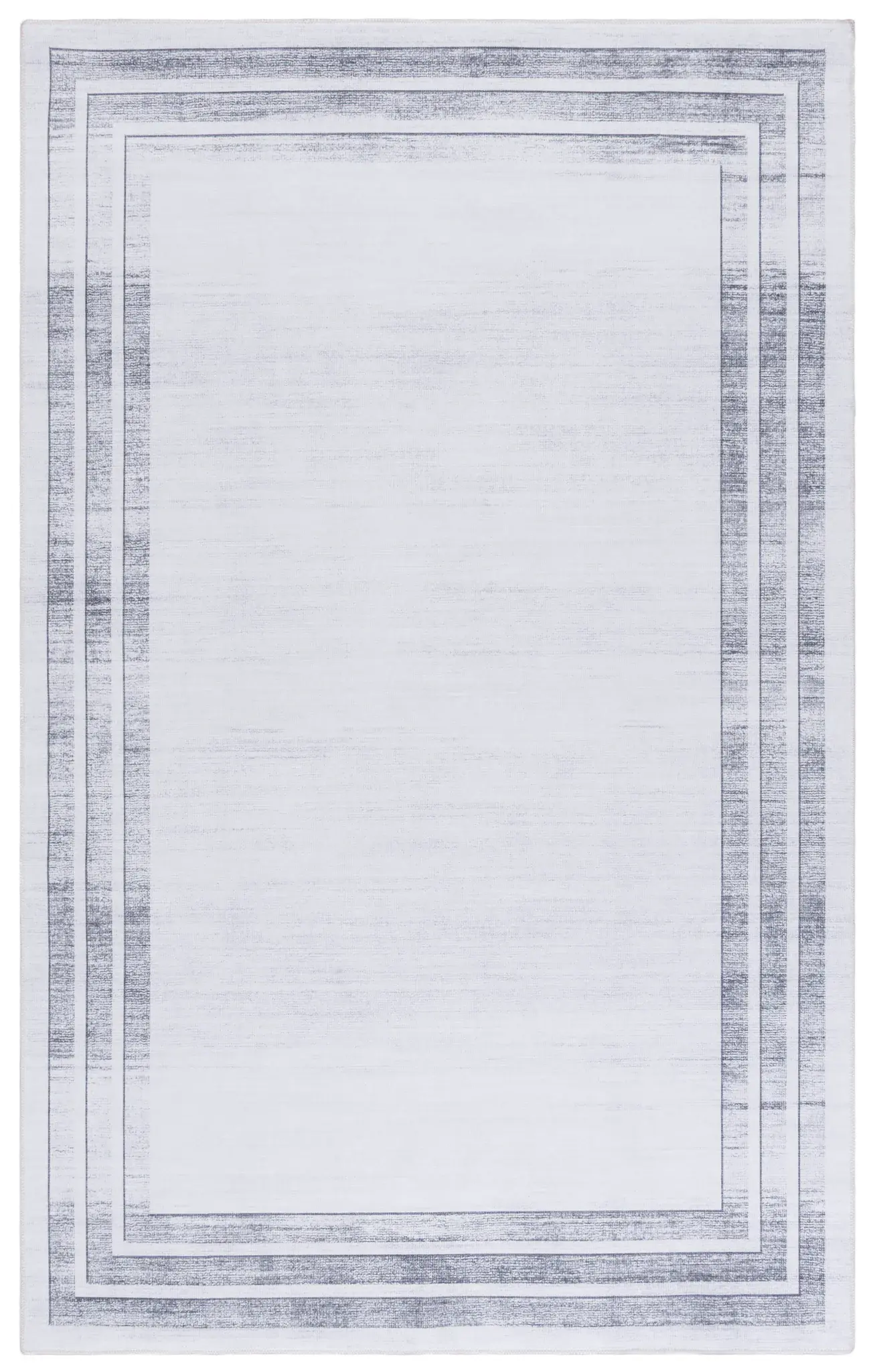 Malibu Concentric Border Washable Rug