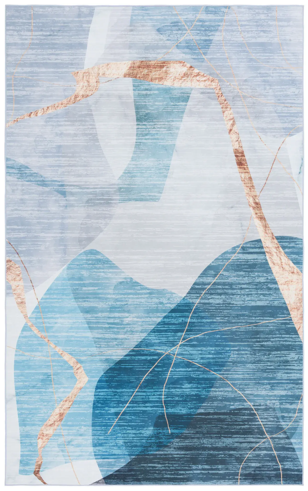 Malibu Modern Abstract Washable Rug