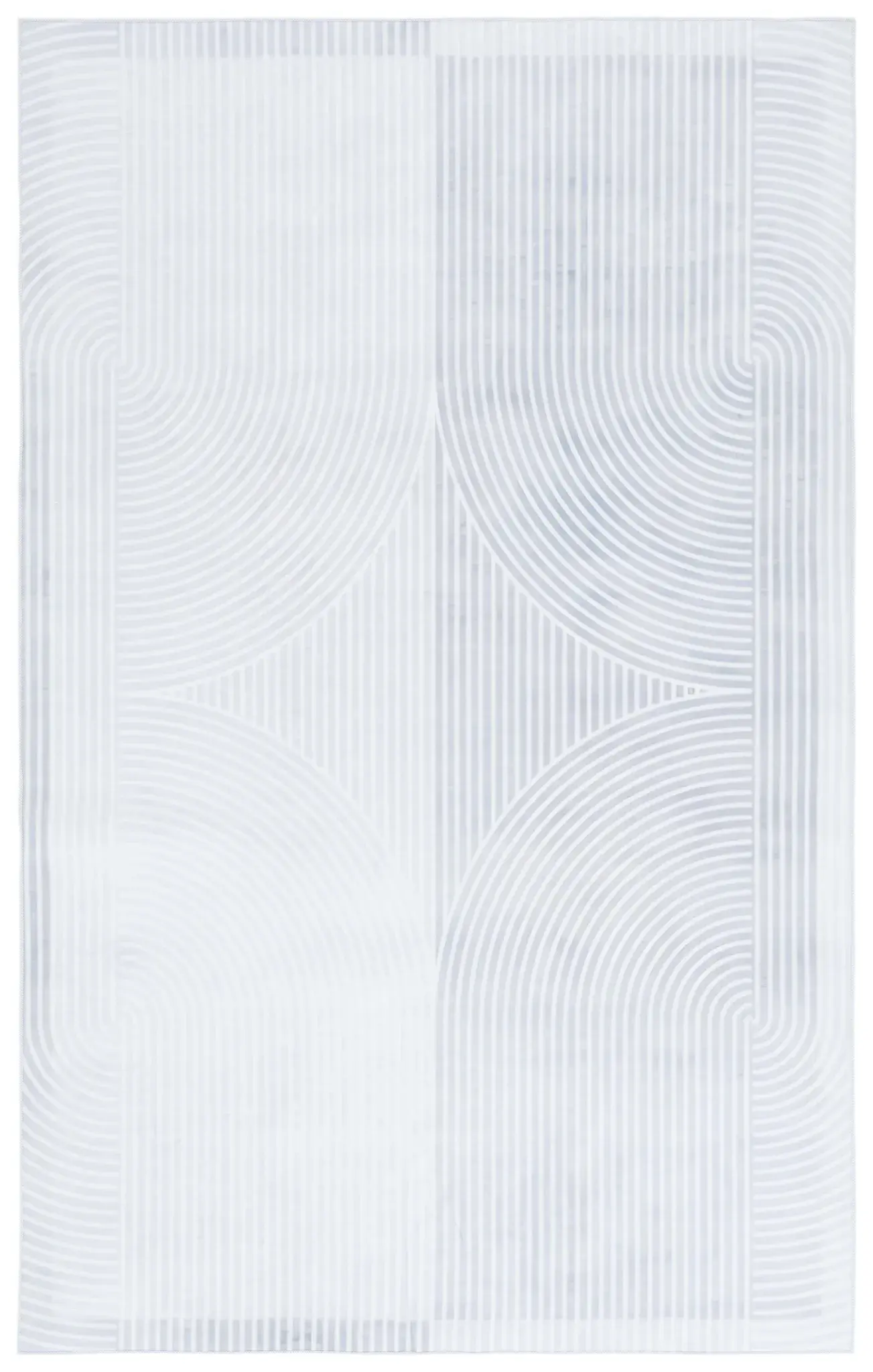 Malibu Arched Stripe Washable Rug