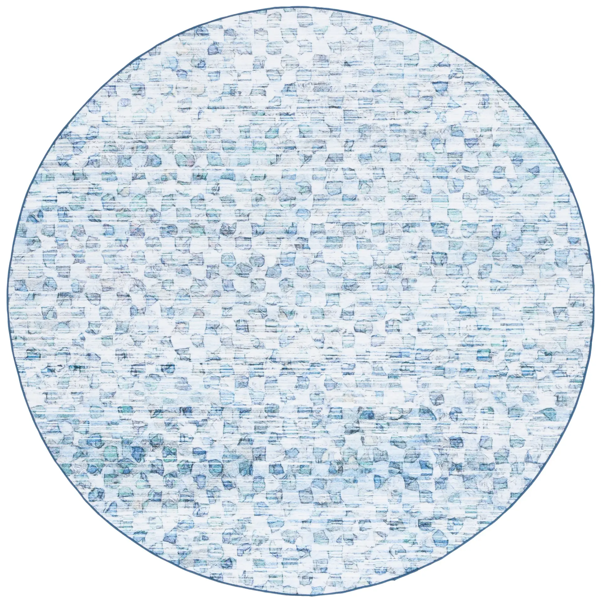 Malibu Mosaic Washable Rug