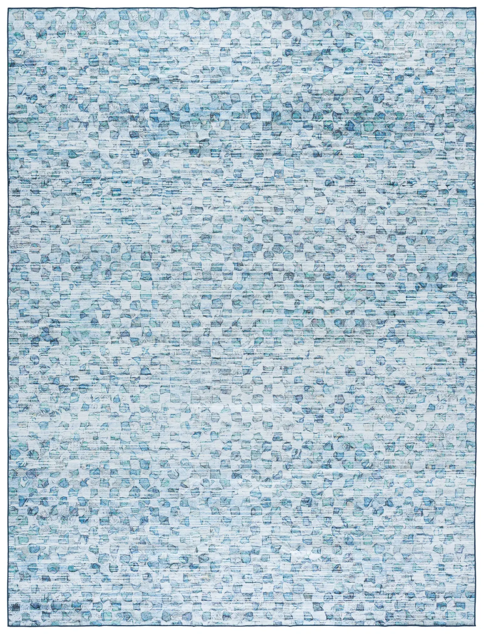 Malibu Mosaic Washable Rug