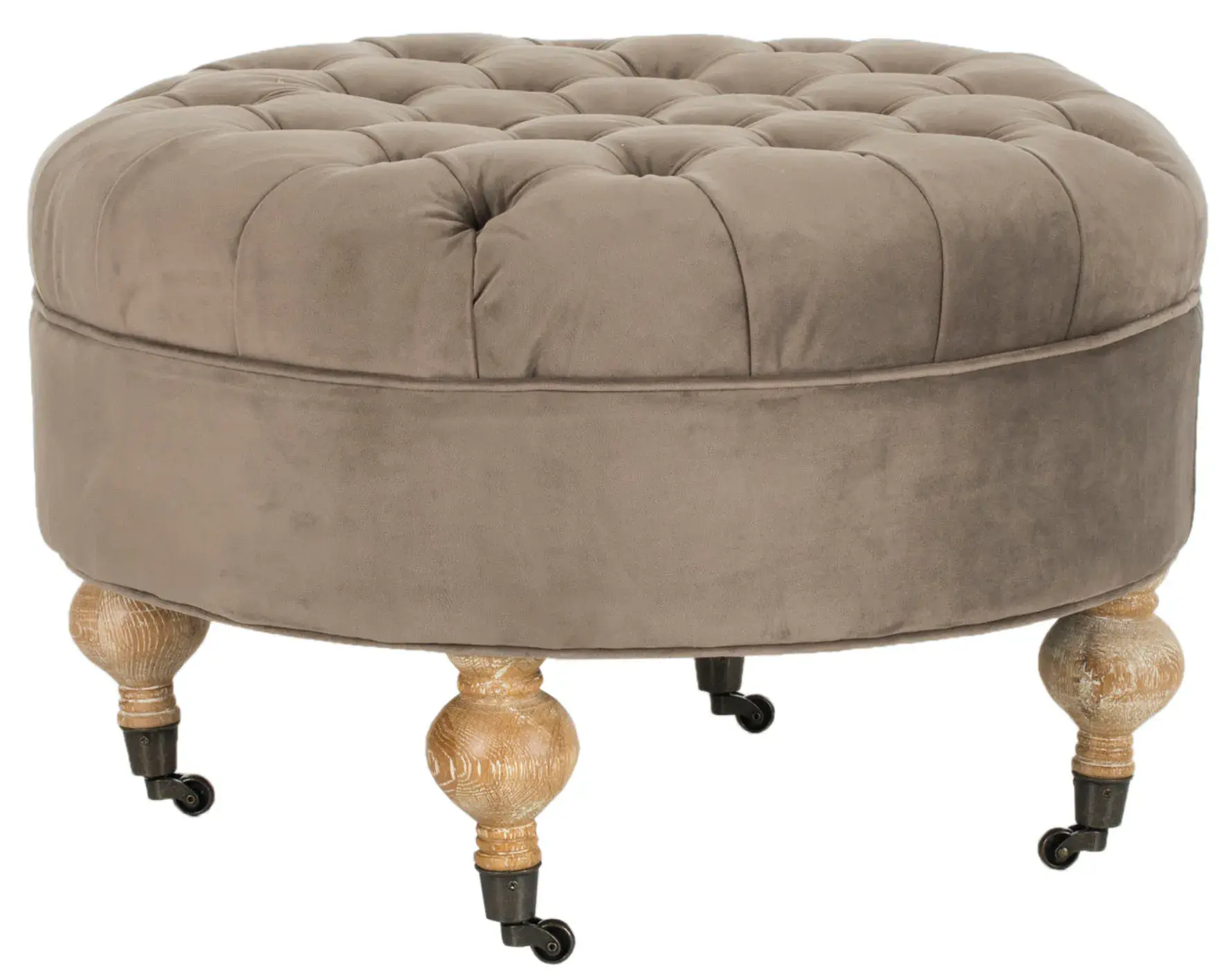 Clara Round Ottoman