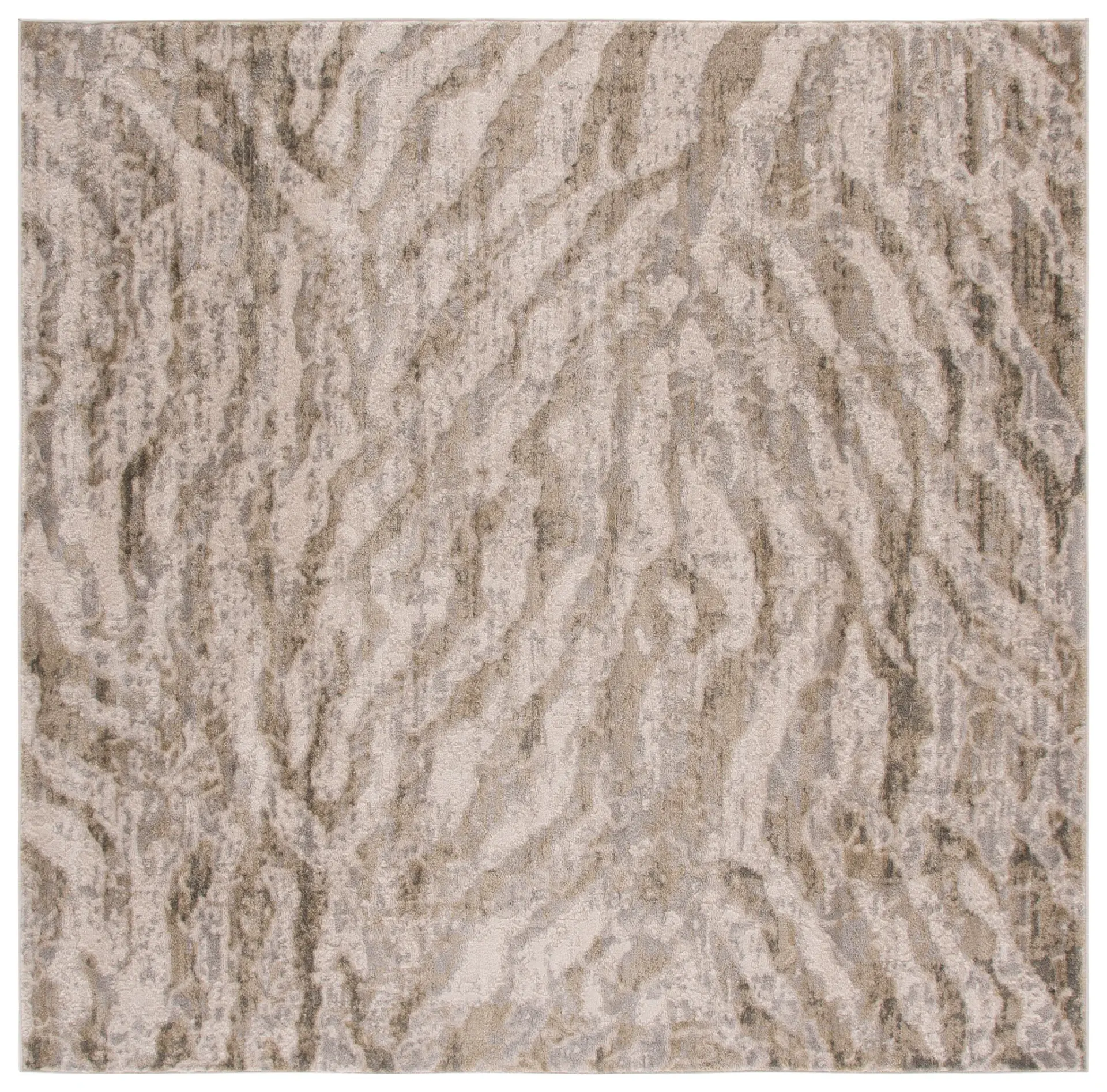 Madrid Modern Abstract Wave Rug