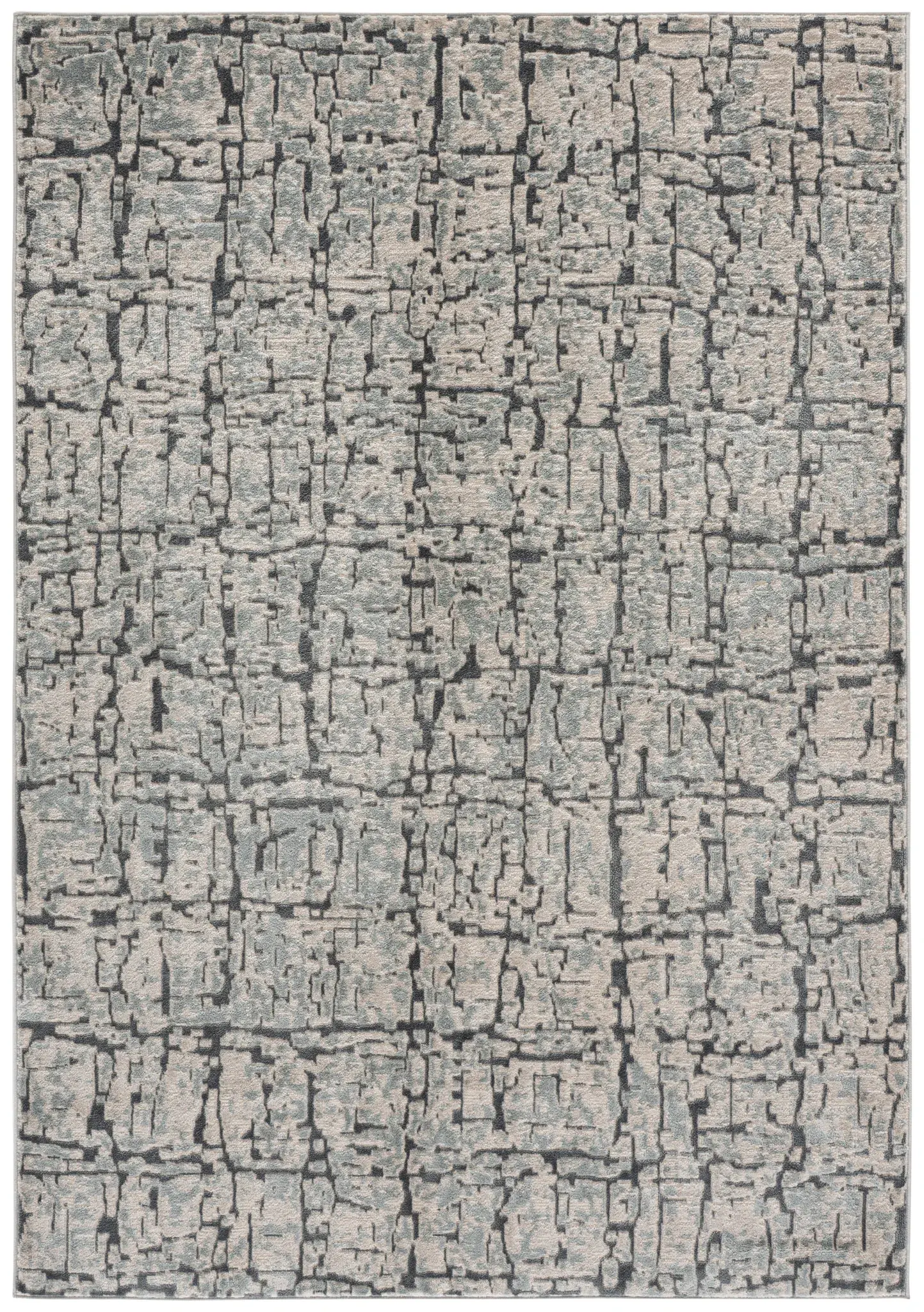 Madrid Abstract Crosshatch Rug