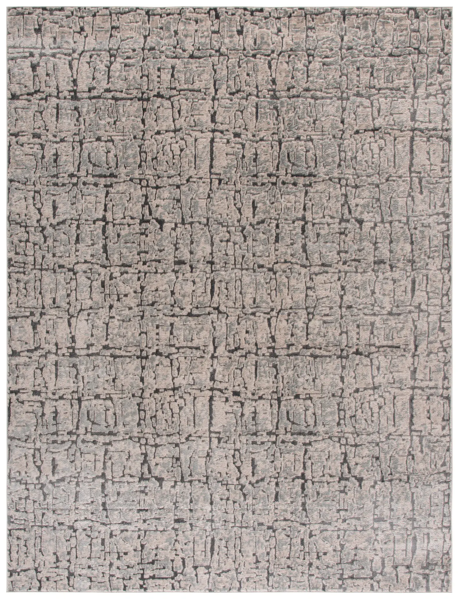 Madrid Abstract Crosshatch Rug