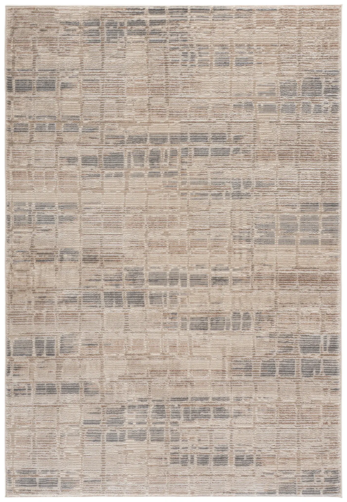 Madrid Modern Abstract Grid Rug