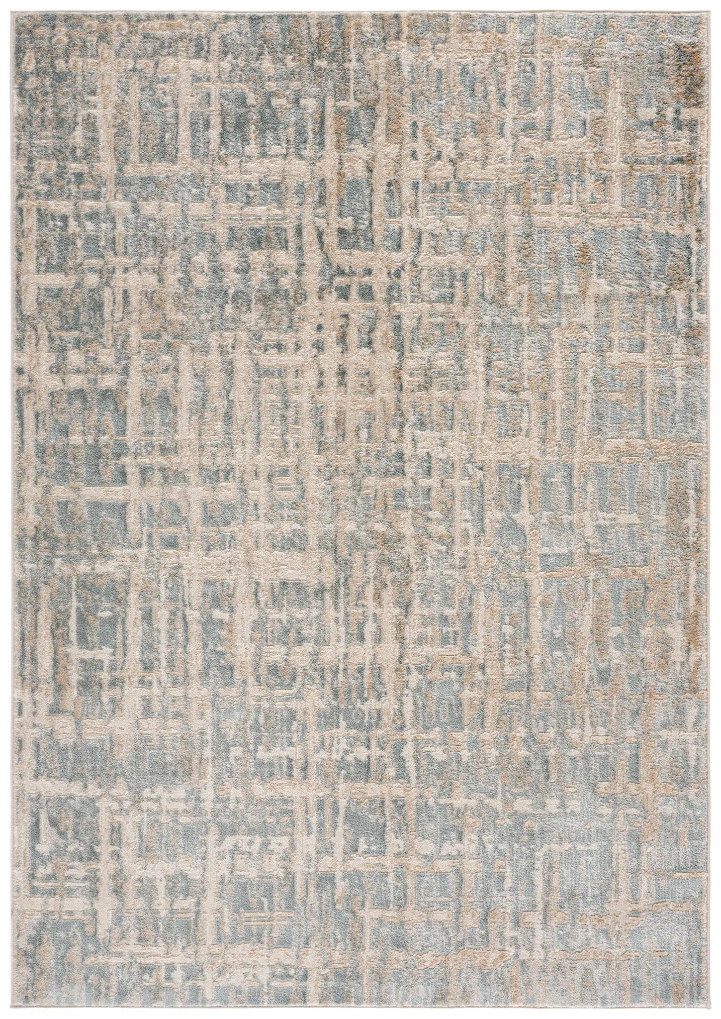 Madrid Abstract Crosshatch Rug