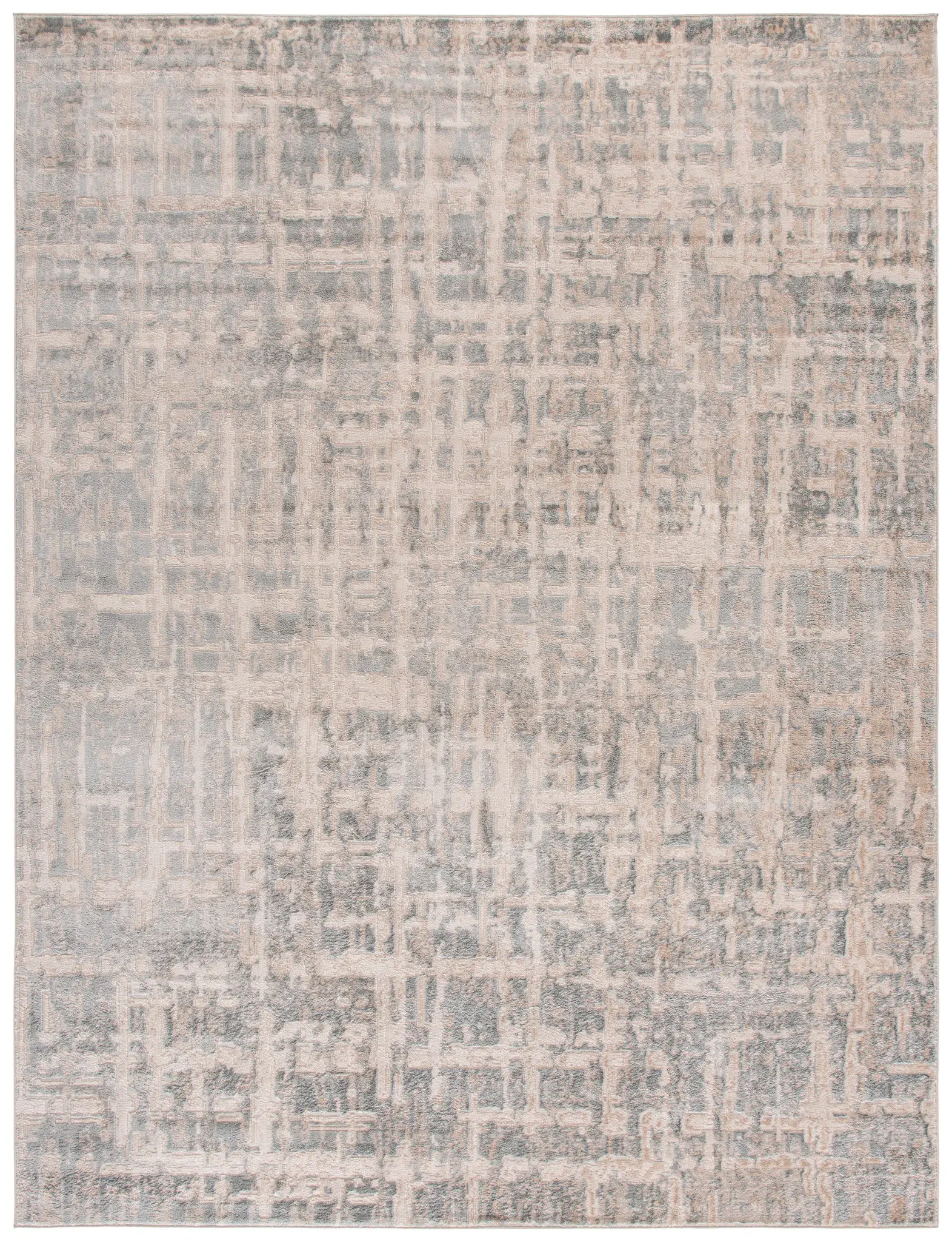 Madrid Abstract Crosshatch Rug